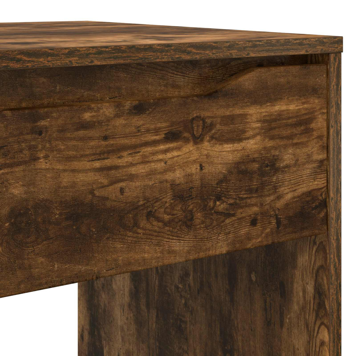 Stol s ladicom s ladicama Dimljeni Hrast 100 x 50 x 78 cm