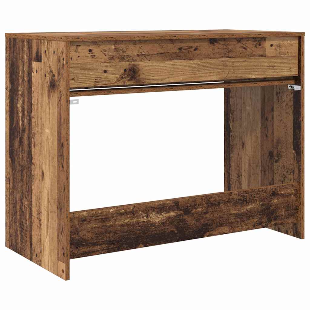 Stol s ladicama Staro drvo 100 x 50 x 78 cm Konstrukcijsko drvo