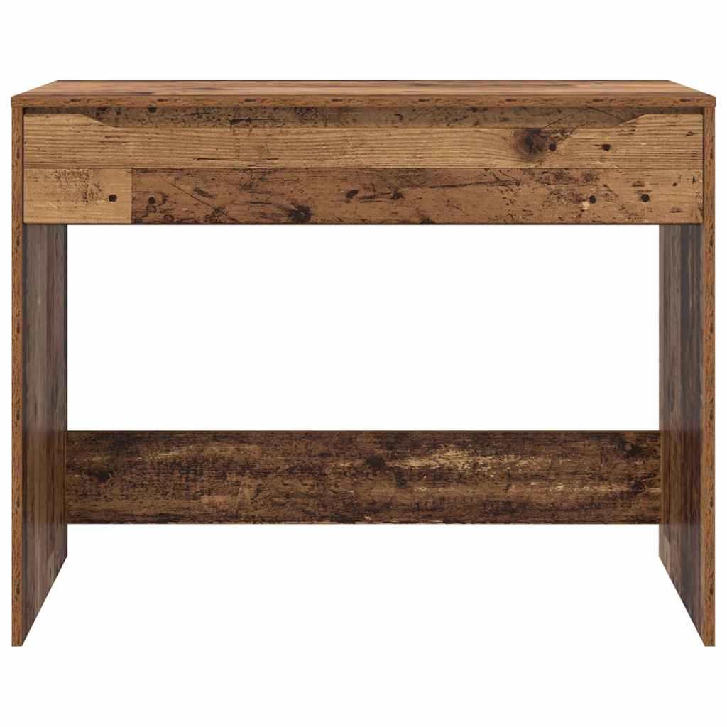Stol s ladicama Staro drvo 100 x 50 x 78 cm Konstrukcijsko drvo