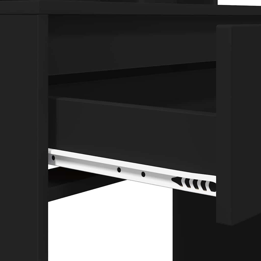 Stolovi za presvlačenje u spavaćoj sobi Crna 80 x 39,6 x 135 cm