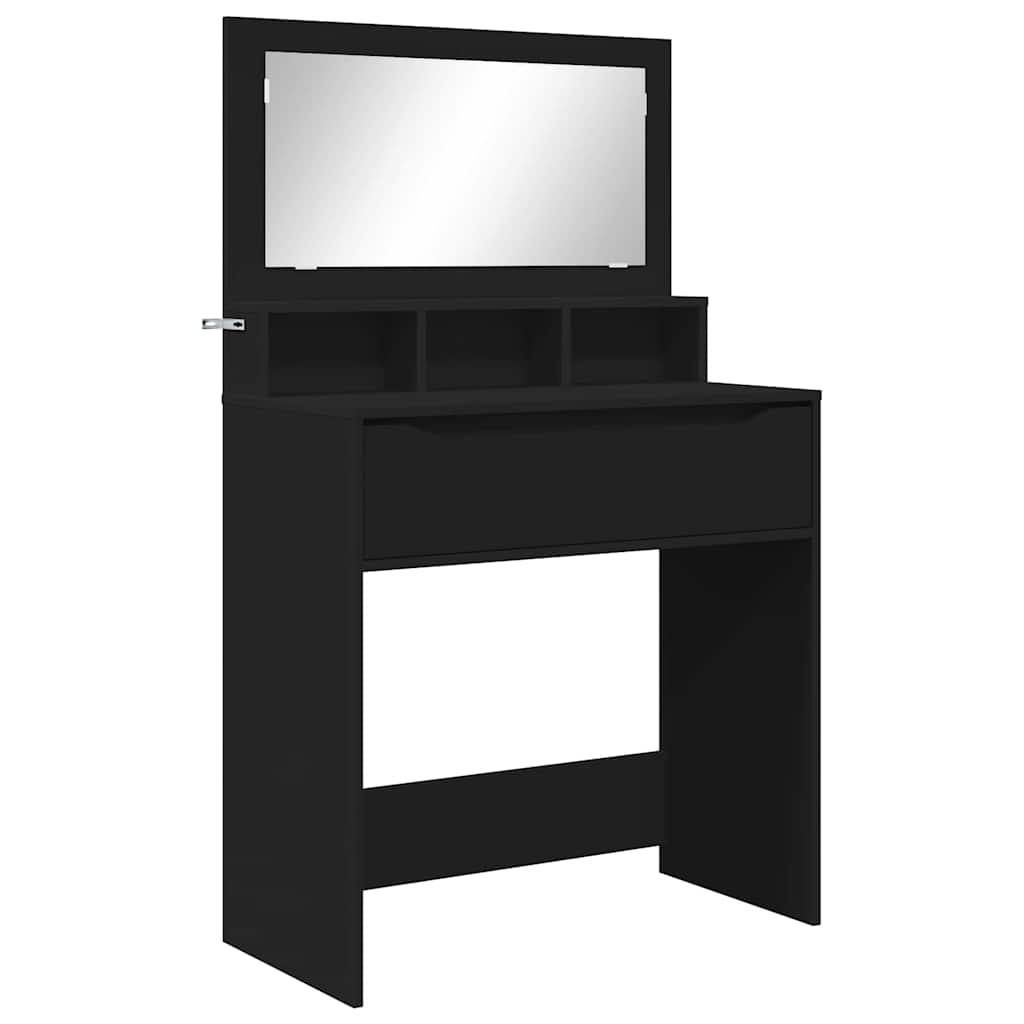 Stolovi za presvlačenje u spavaćoj sobi Crna 80 x 39,6 x 135 cm