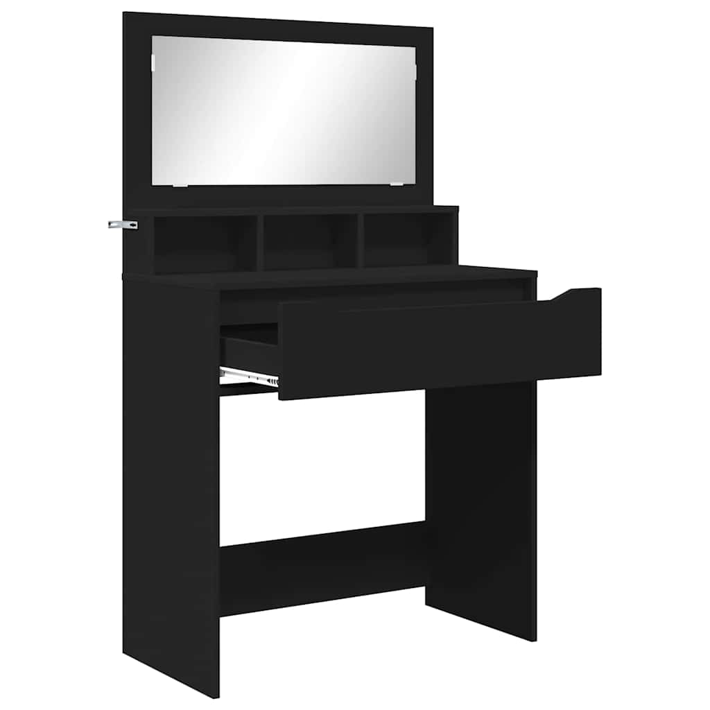 Stolovi za presvlačenje u spavaćoj sobi Crna 80 x 39,6 x 135 cm