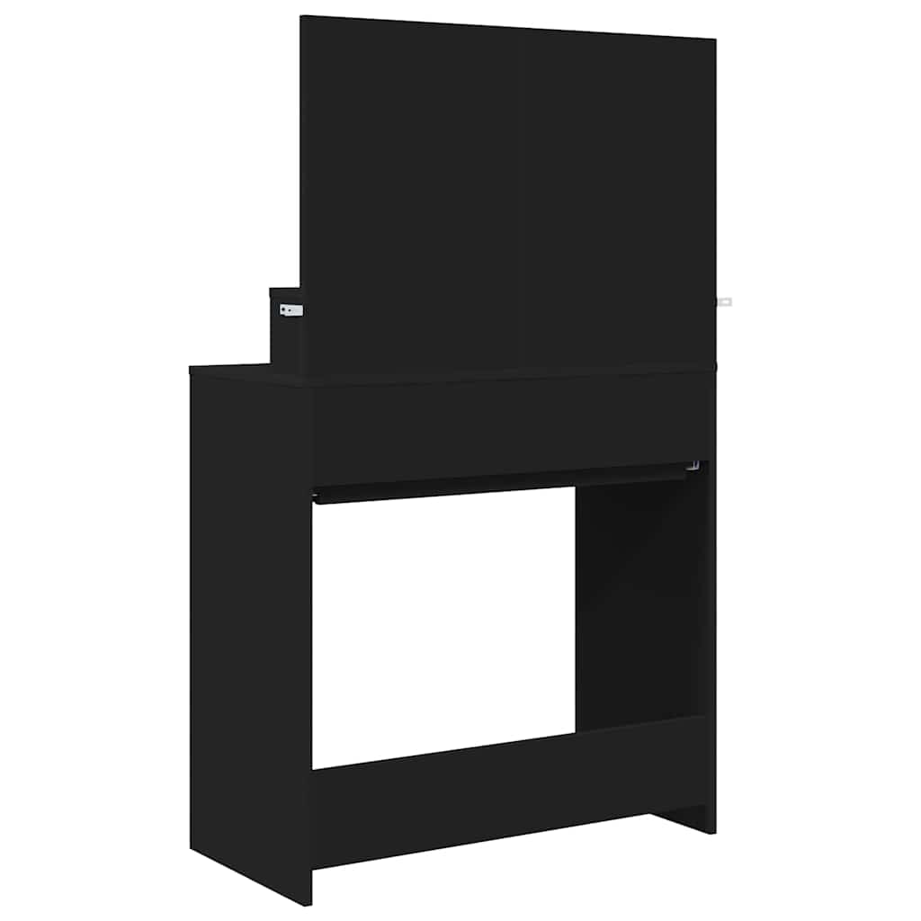 Stolovi za presvlačenje u spavaćoj sobi Crna 80 x 39,6 x 135 cm