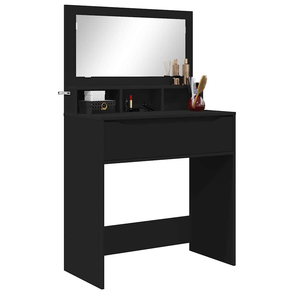 Stolovi za presvlačenje u spavaćoj sobi Crna 80 x 39,6 x 135 cm