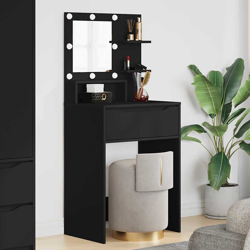 Stolovi za presvlačenje u spavaćoj sobi Crna 80 x 39,6 x 135 cm