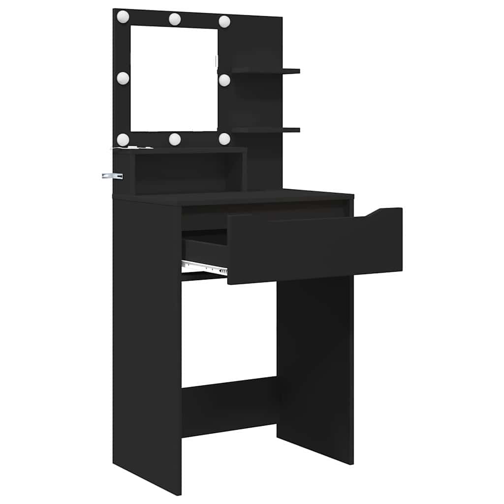 Stolovi za presvlačenje u spavaćoj sobi Crna 80 x 39,6 x 135 cm