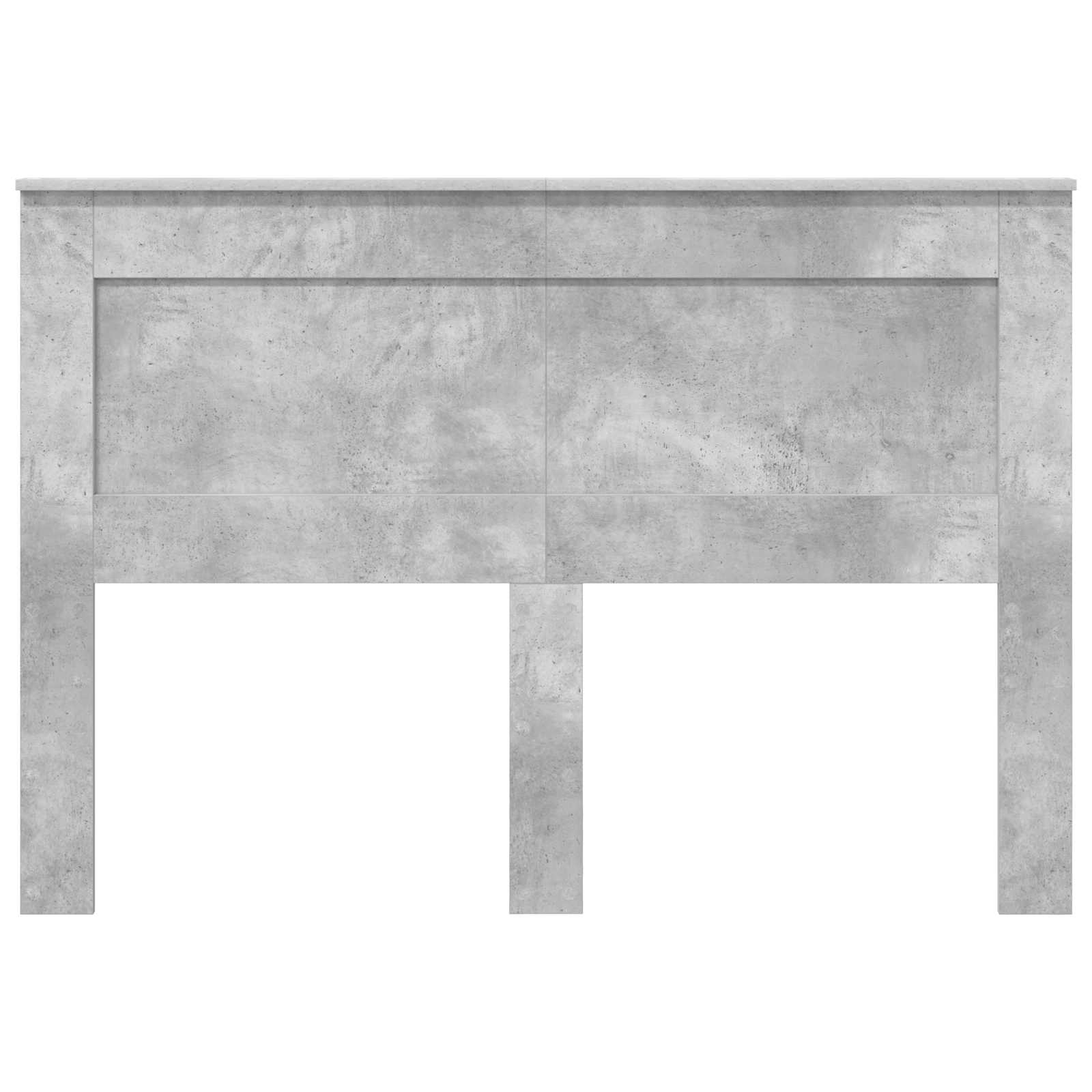 Uzglavlje s uzglavljem Betonski sivi 160 cm Konstruirano drvo