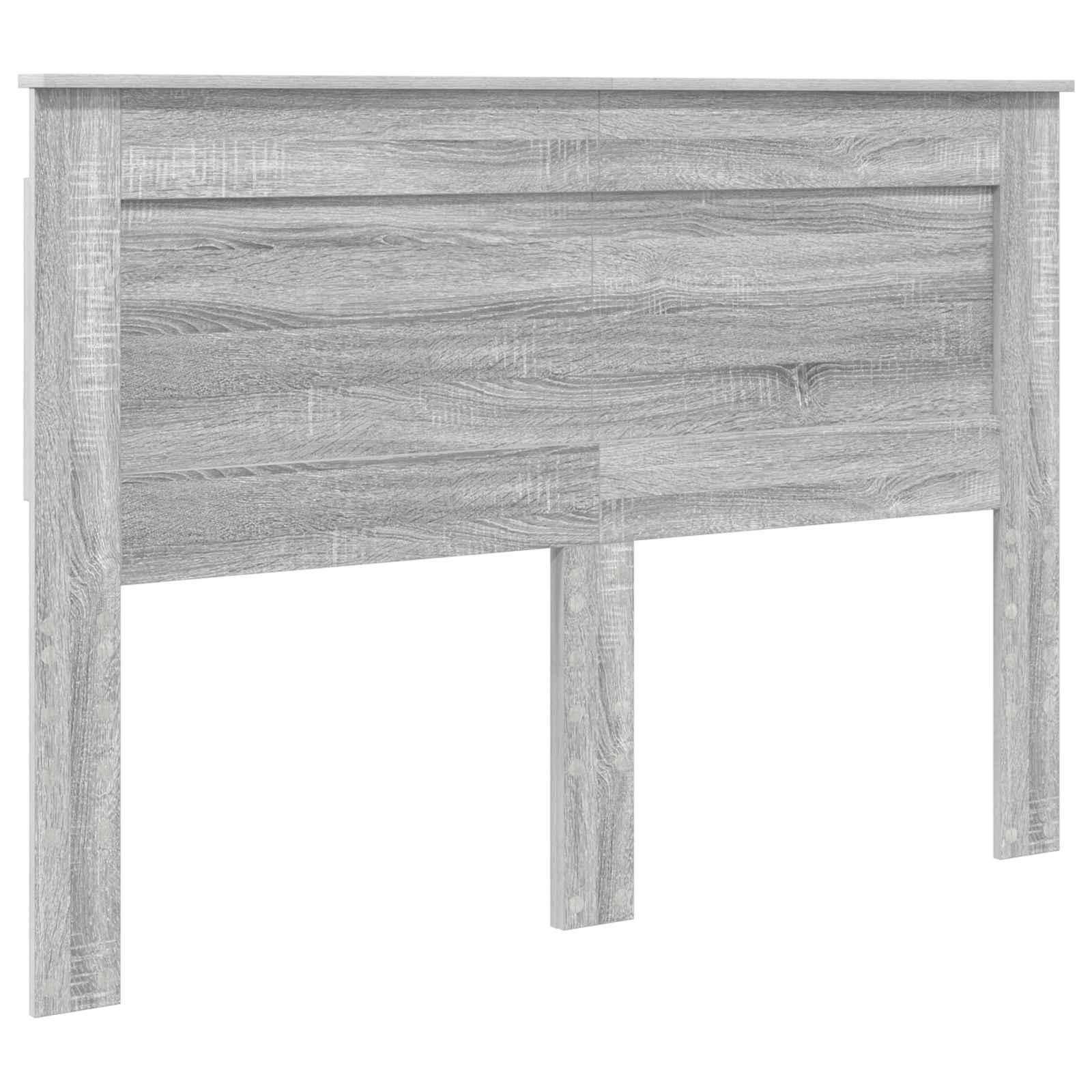 Uzglavlje s uzglavljem Siva Sonoma 160 cm Konstruirano drvo