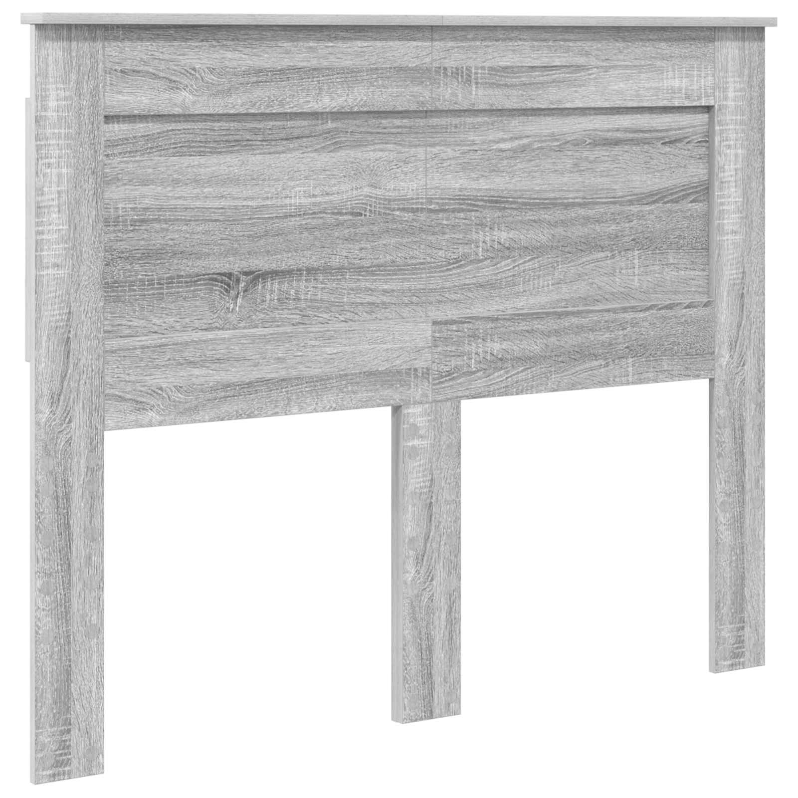 Uzglavlje s uzglavljem Siva Sonoma 120 cm Konstruirano drvo