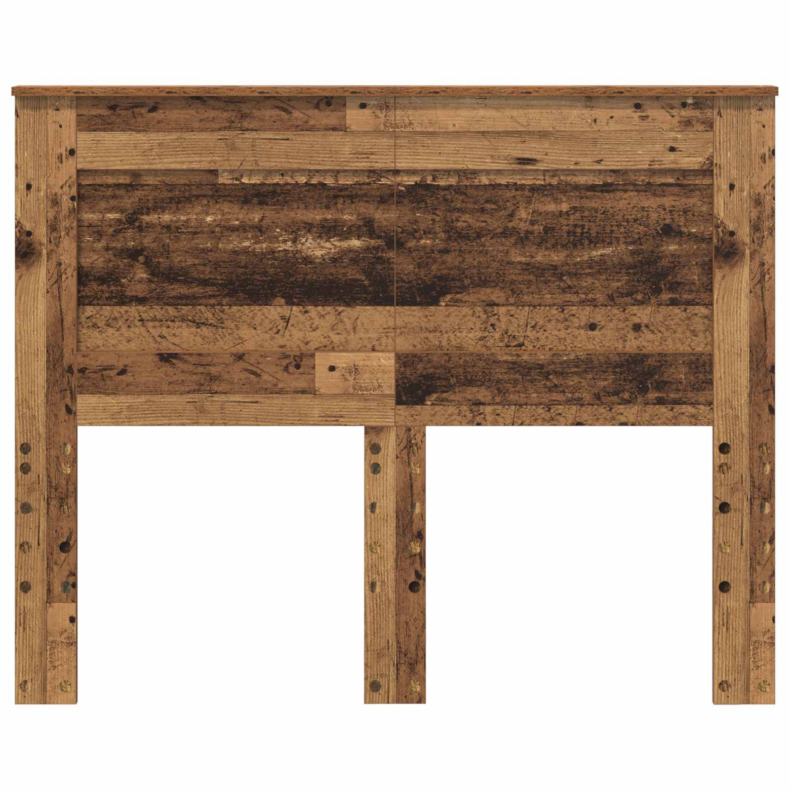 Uzglavlje s uzglavljem Staro drvo 120 cm Konstruirano drvo