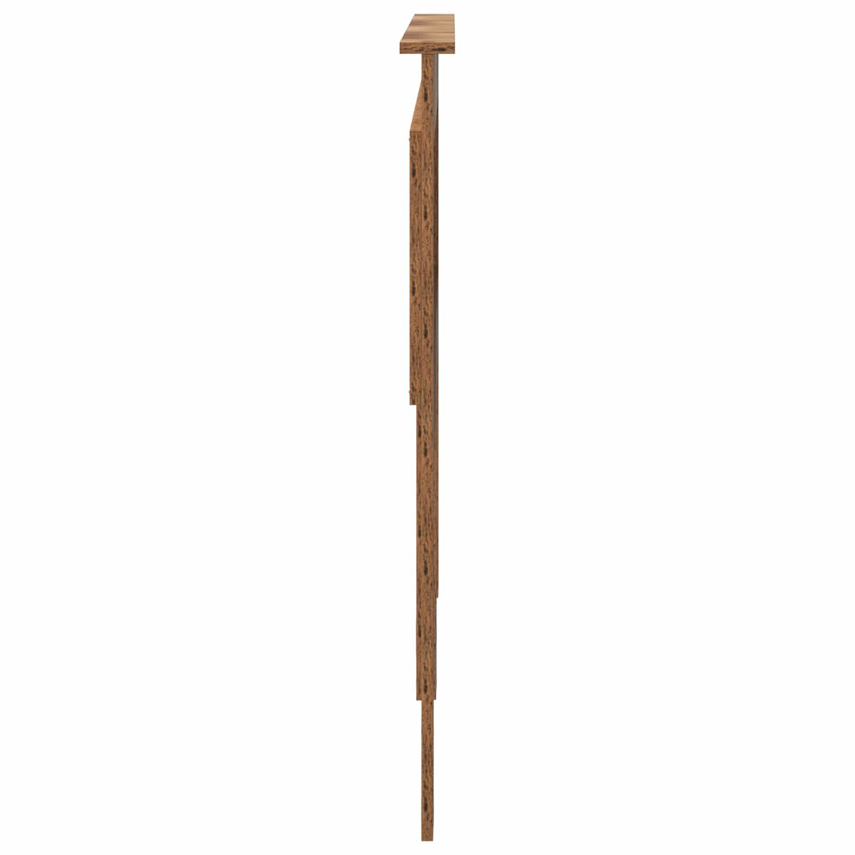 Uzglavlje s uzglavljem Staro drvo 120 cm Konstruirano drvo