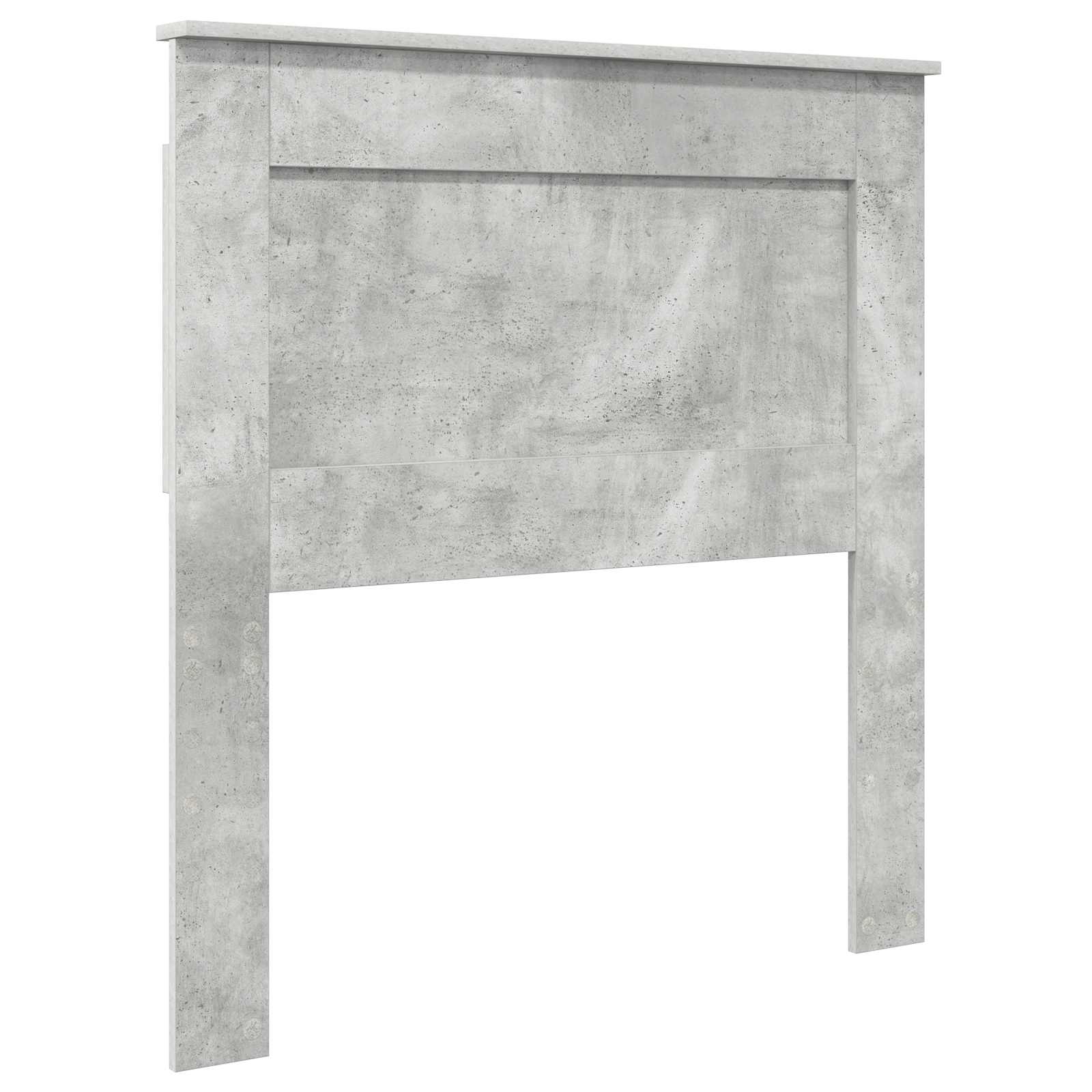 Uzglavlje s uzglavljem Betonski sivi 90 cm Konstruirano drvo