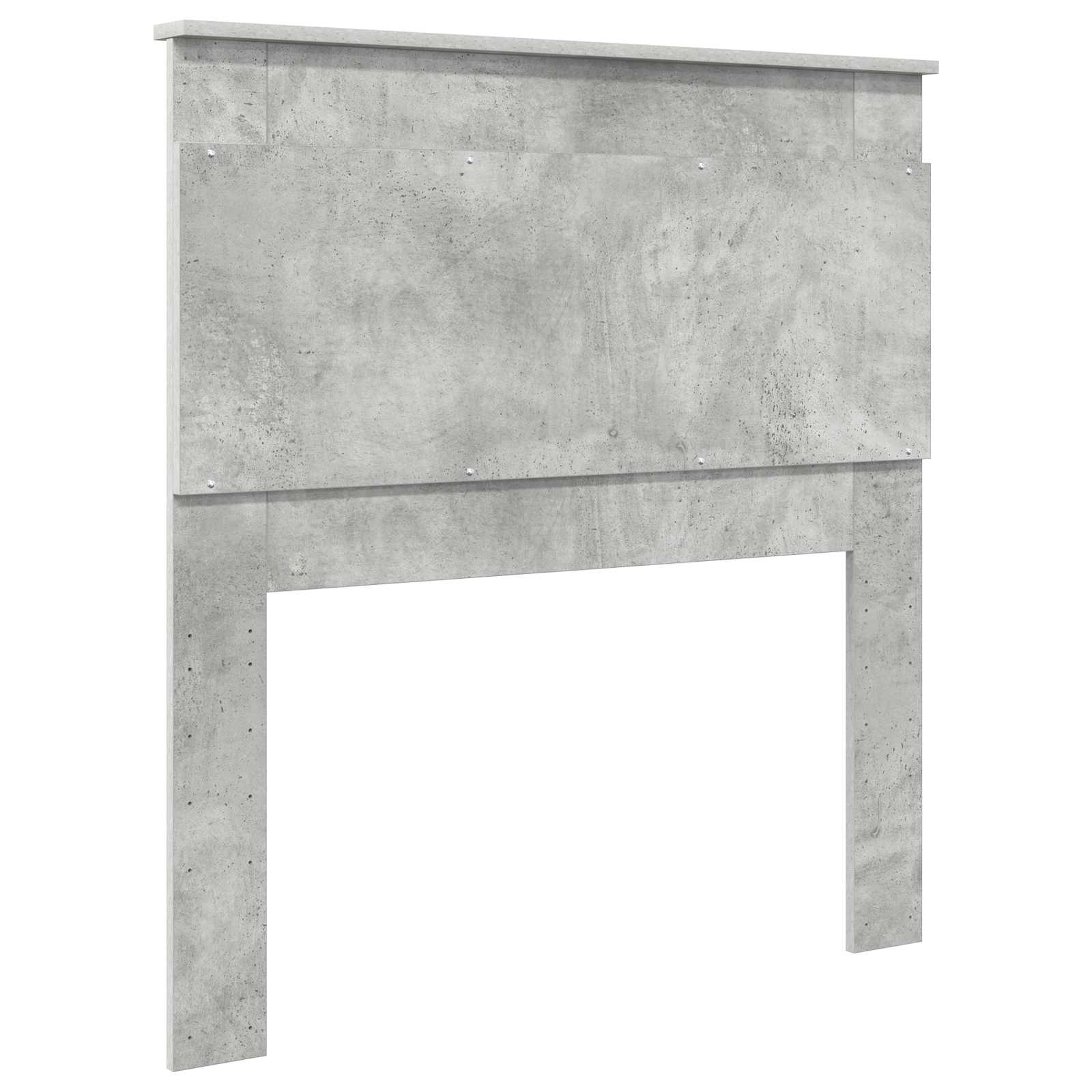 Uzglavlje s uzglavljem Betonski sivi 90 cm Konstruirano drvo
