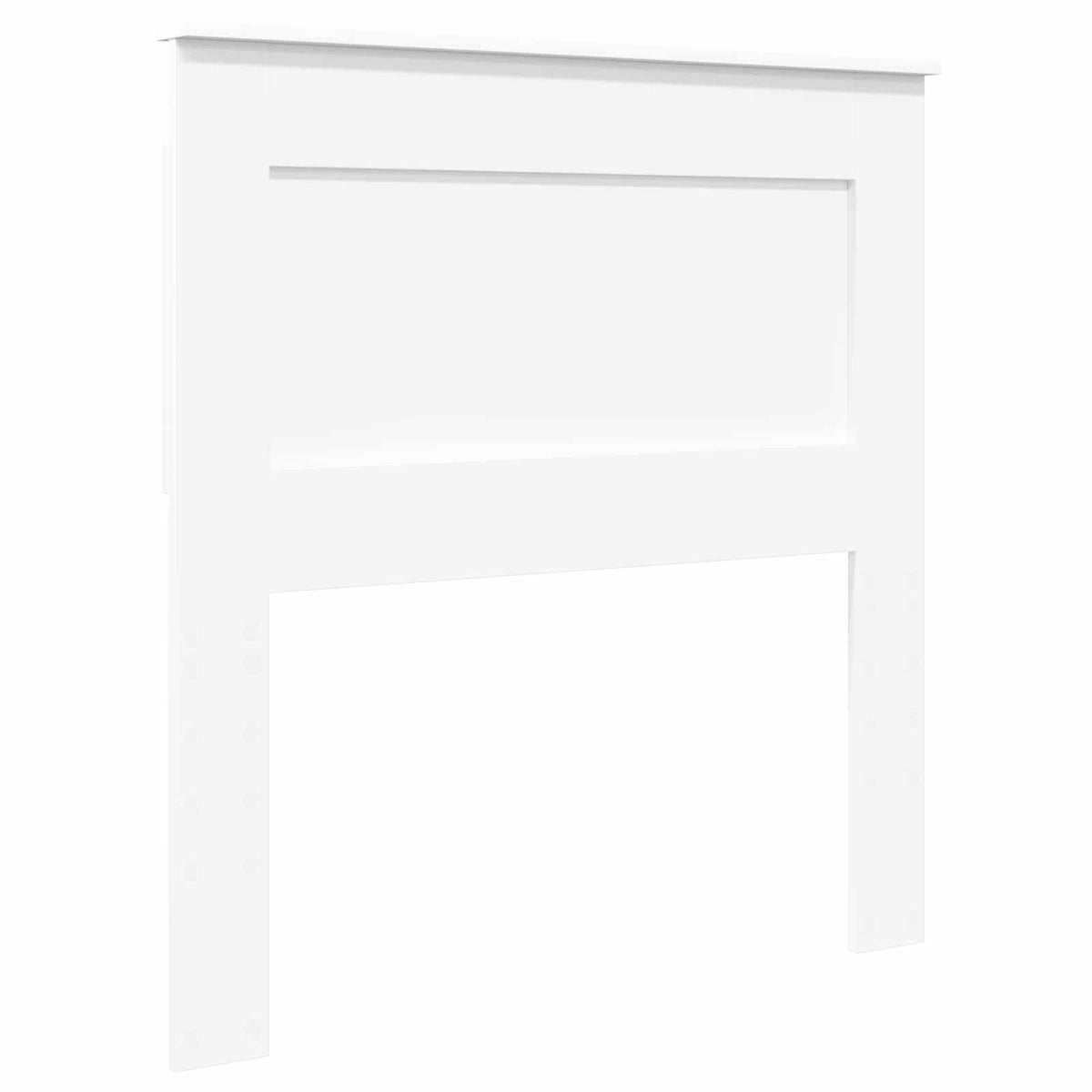 Uzglavlje s uzglavljem Bijelo 80 cm Konstruirano drvo