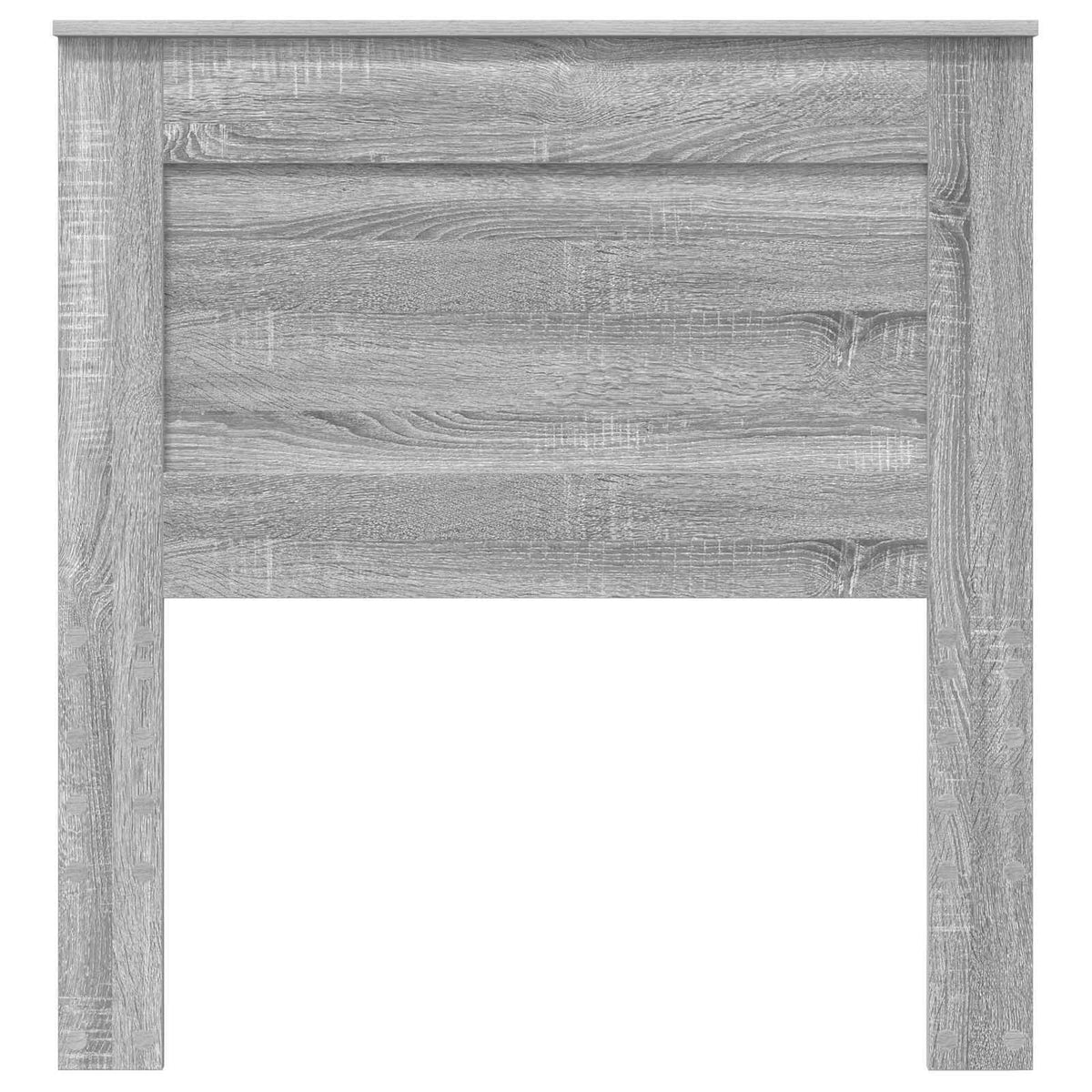 Uzglavlje s uzglavljem Siva Sonoma 80 cm Konstruirano drvo