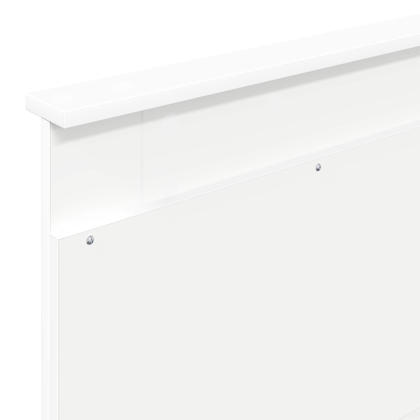 Uzglavlje s uzglavljem Bijelo 75 cm Konstruirano drvo