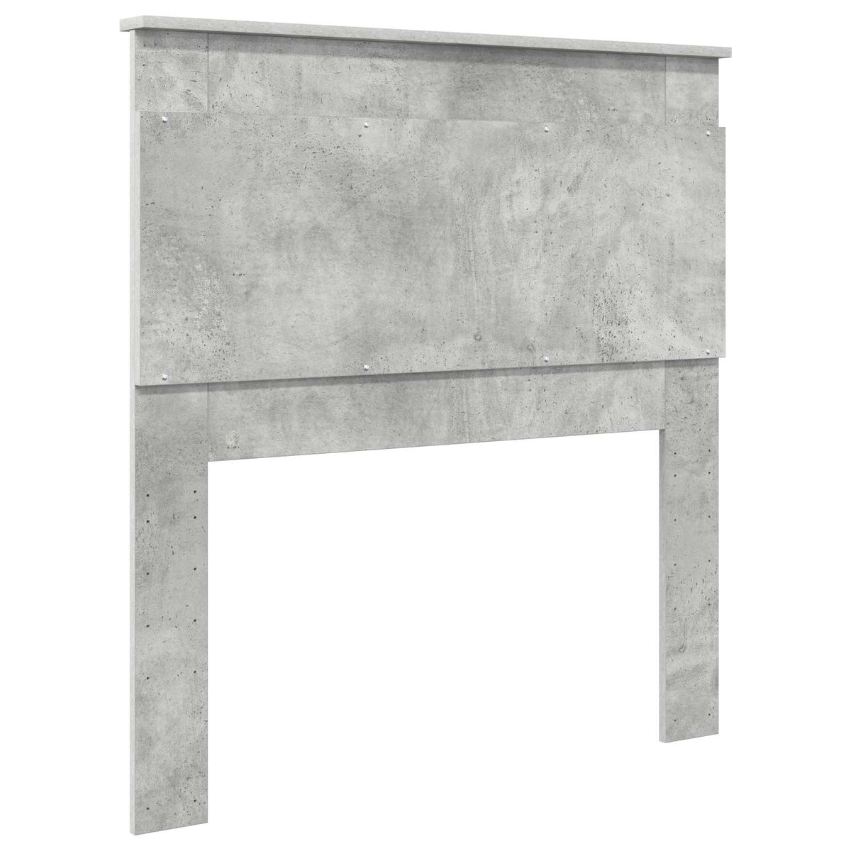 Uzglavlje s uzglavljem Betonski sivi 75 cm Konstruirano drvo