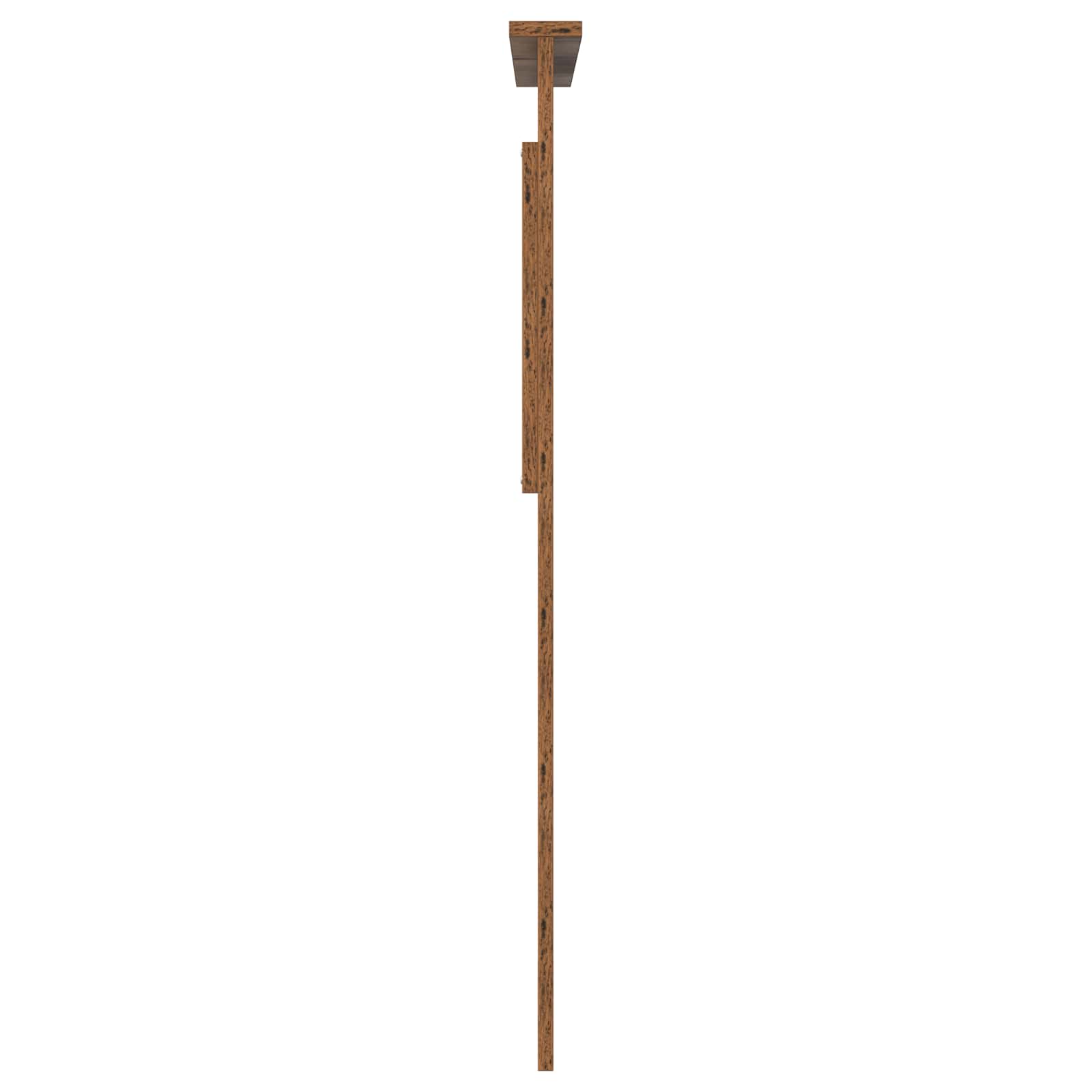 Uzglavlje s uzglavljem Staro drvo 75 cm Konstruirano drvo