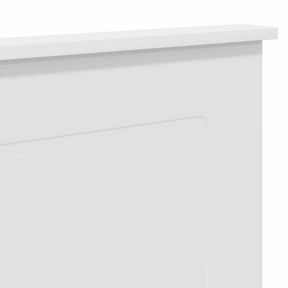 Uzglavlje Bijeli 100 cm Konstrukcijsko drvo