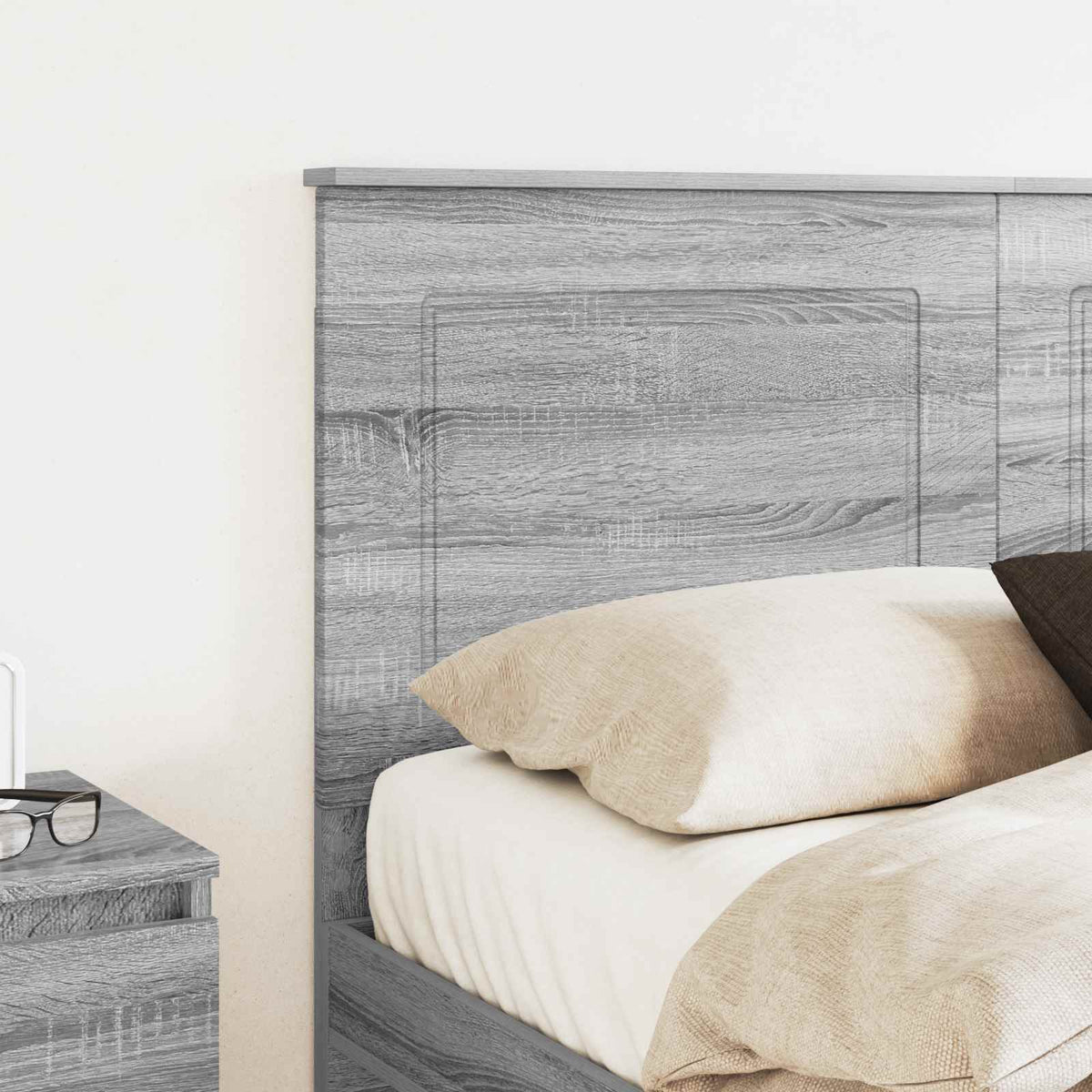 Uzglavlje Sivi Sonoma 100 cm Konstrukcijsko drvo