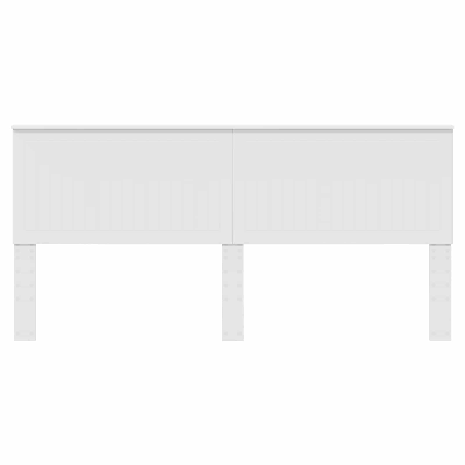 Uzglavlje s uzglavljem Bijelo 200 cm Konstruirano drvo