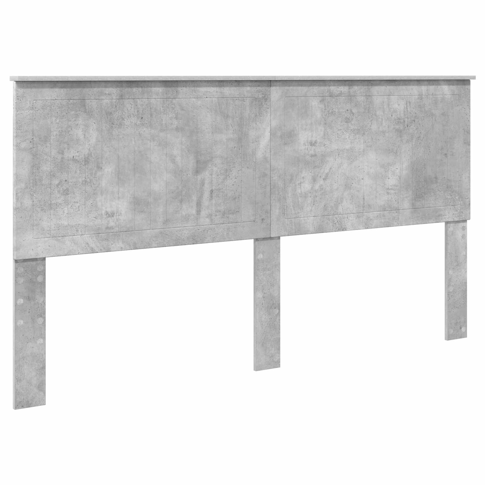 Uzglavlje s uzglavljem Betonski sivi 180 cm Konstruirano drvo
