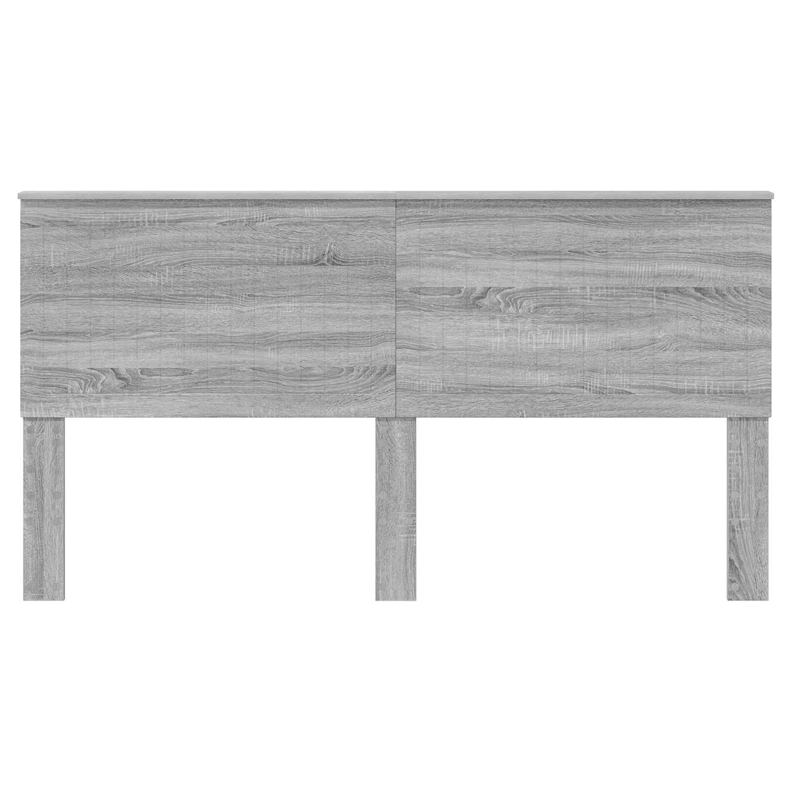 Uzglavlje s uzglavljem Siva Sonoma 180 cm Konstruirano drvo
