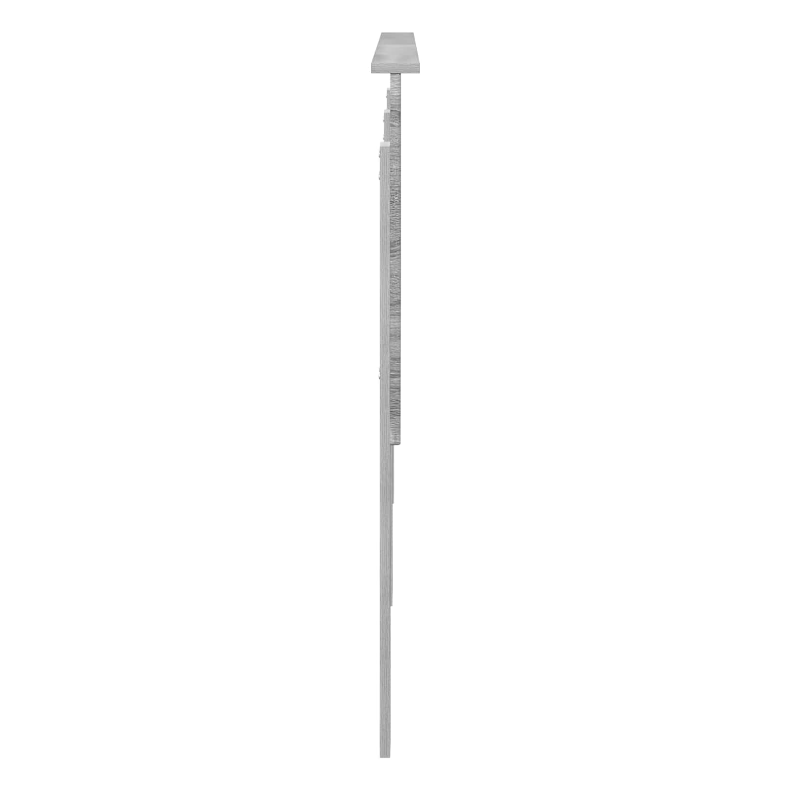 Uzglavlje s uzglavljem Siva Sonoma 180 cm Konstruirano drvo