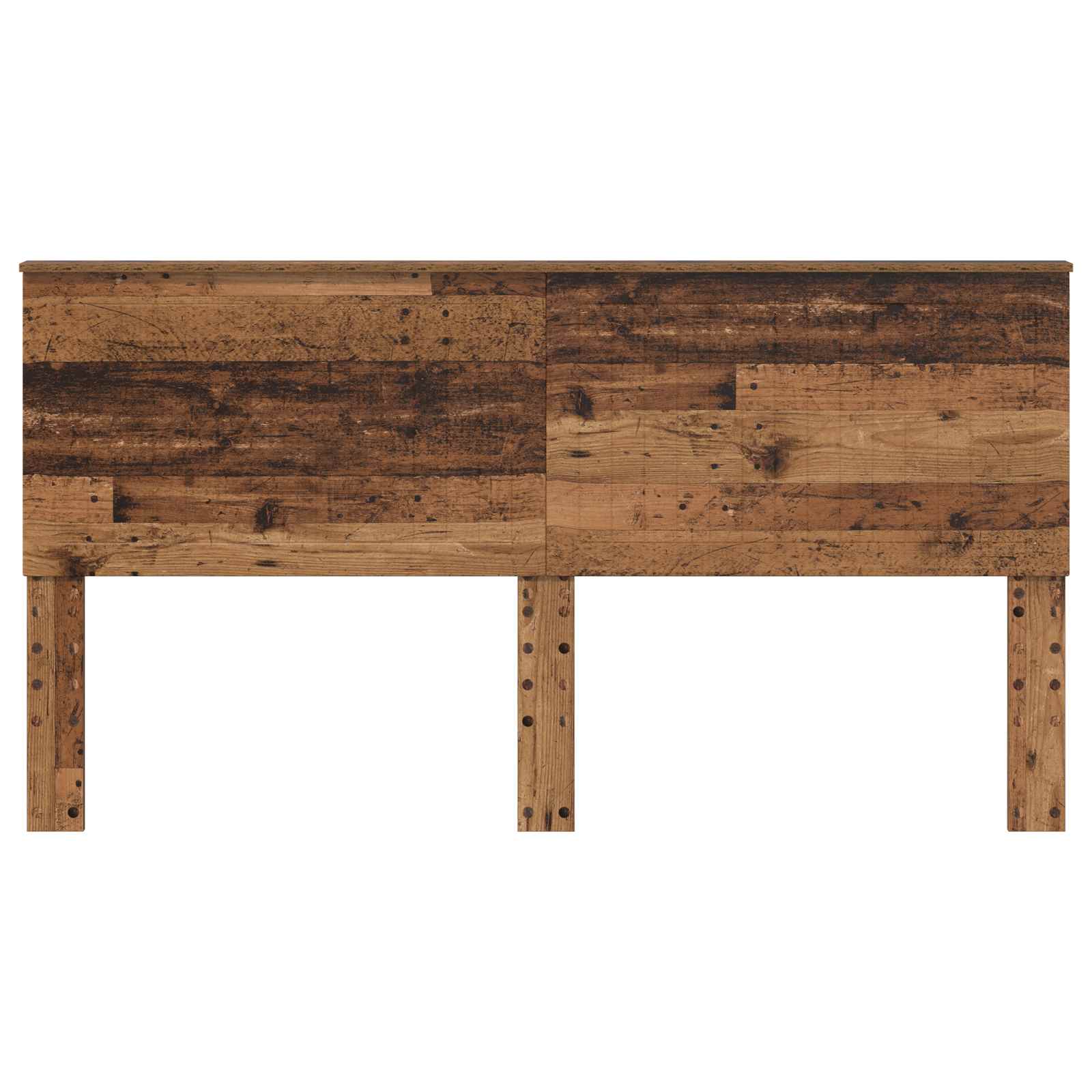 Uzglavlje s uzglavljem Staro drvo 180 cm Konstruirano drvo