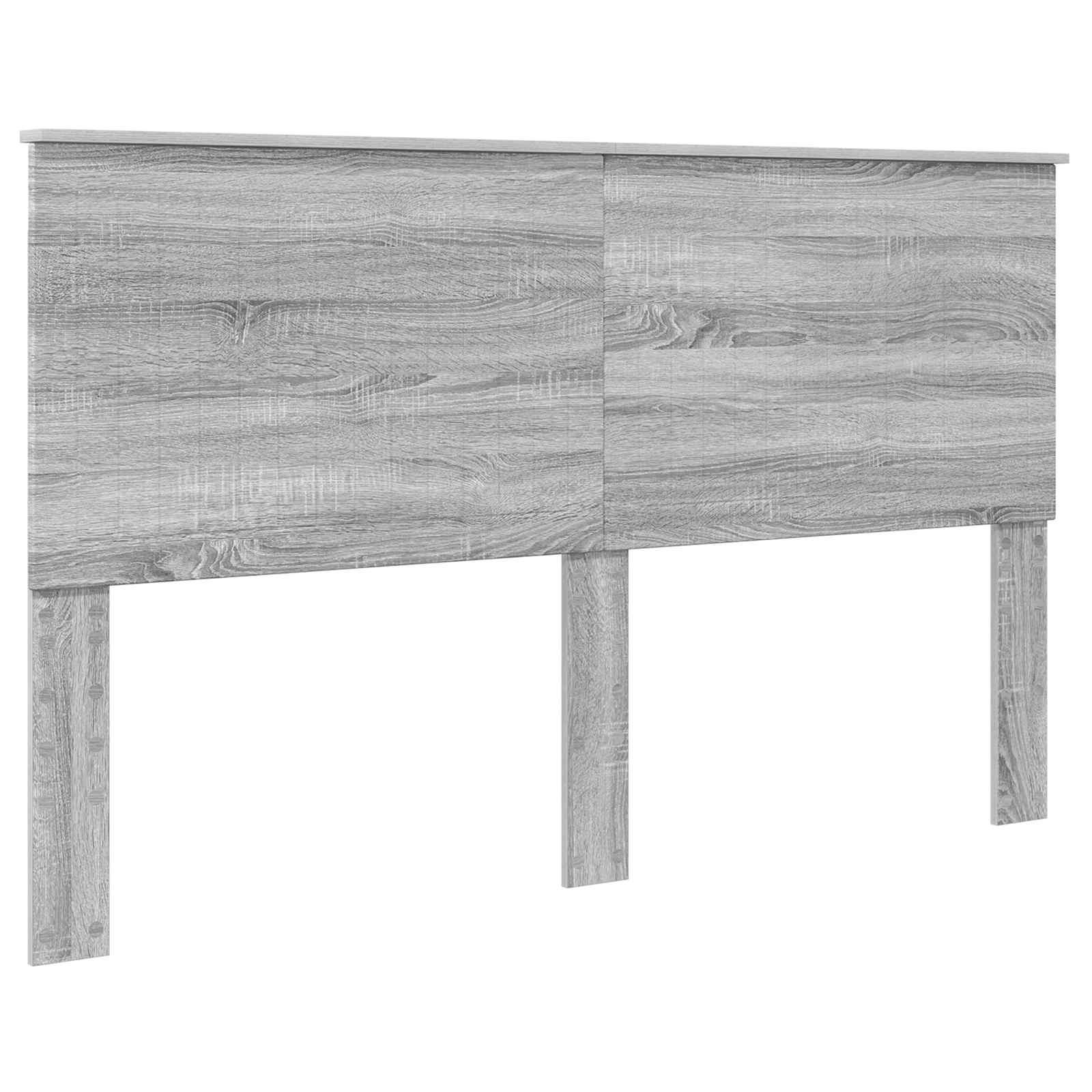 Uzglavlje s uzglavljem Siva Sonoma 160 cm Konstruirano drvo
