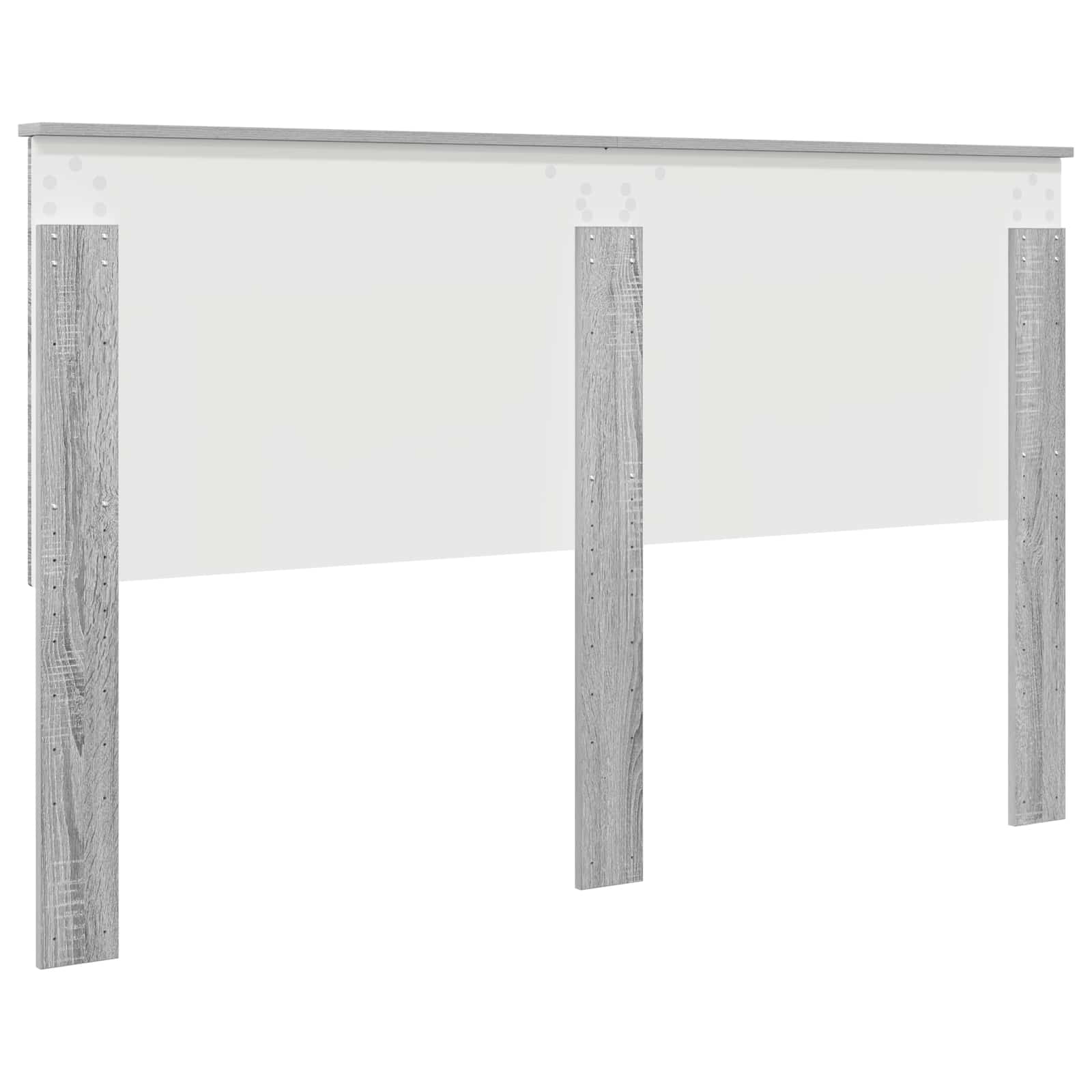 Uzglavlje s uzglavljem Siva Sonoma 160 cm Konstruirano drvo