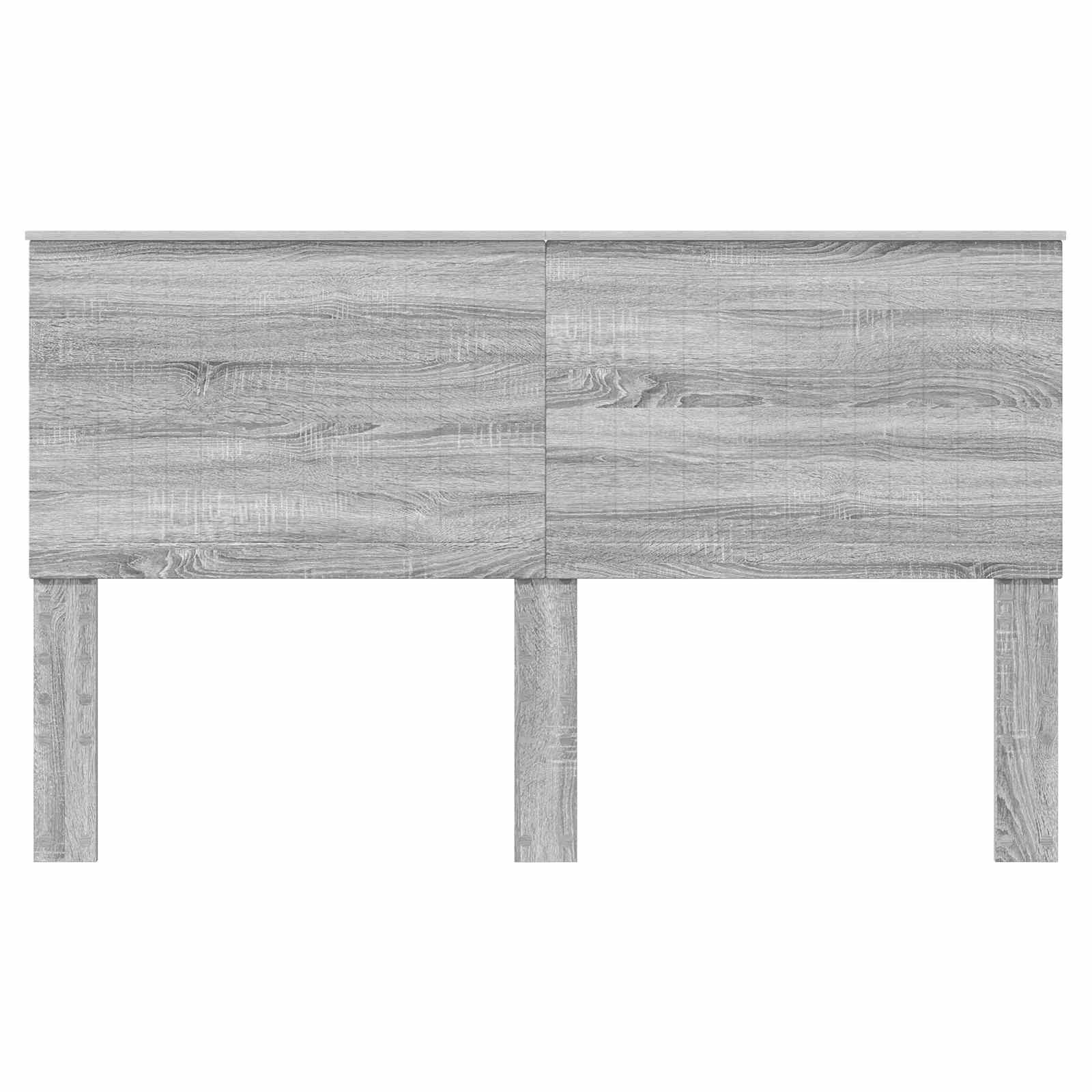 Uzglavlje s uzglavljem Siva Sonoma 160 cm Konstruirano drvo