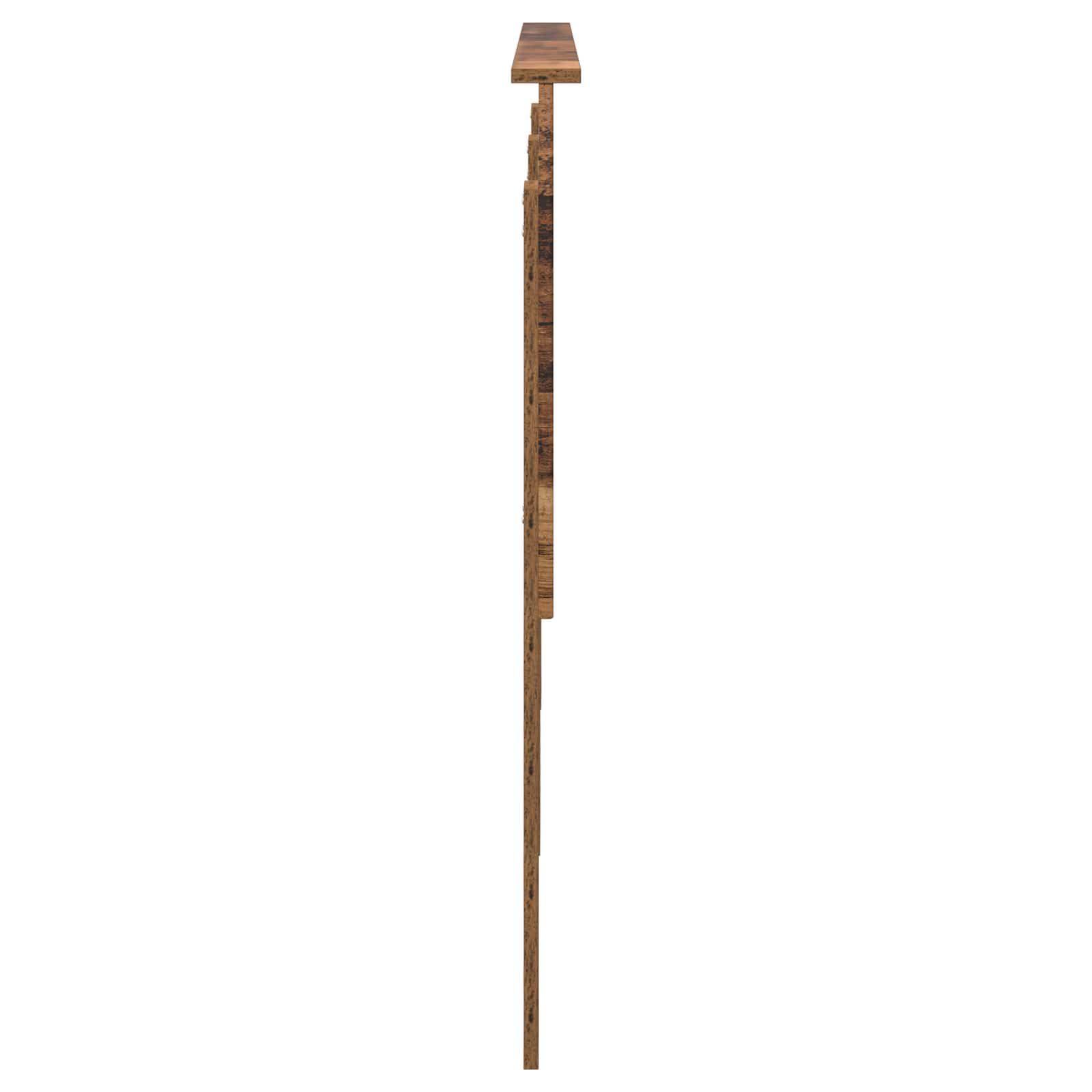 Uzglavlje s uzglavljem Staro drvo 150 cm Konstruirano drvo
