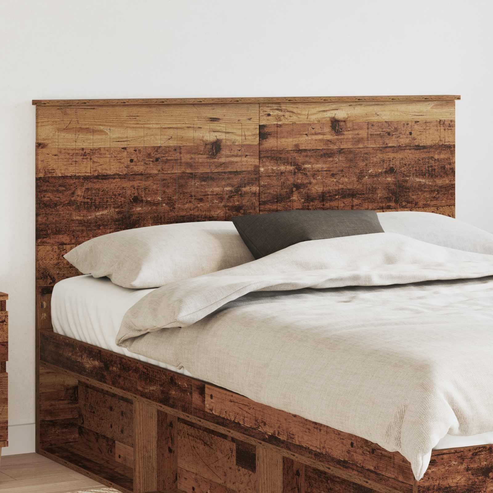 Uzglavlje s uzglavljem Staro drvo 140 cm Konstruirano drvo