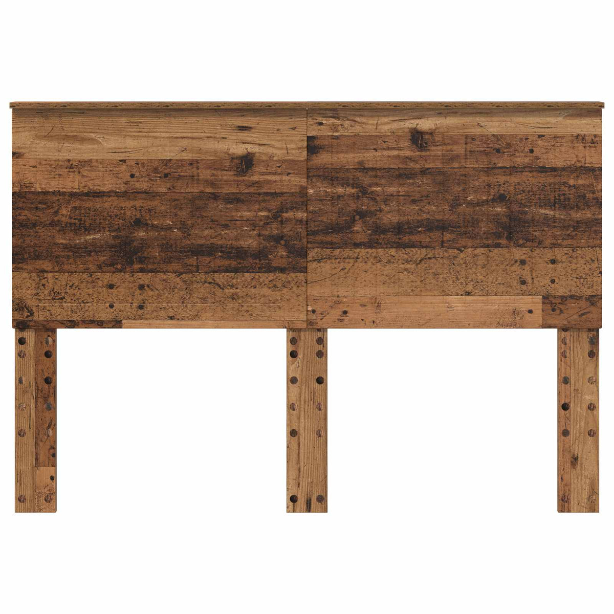Uzglavlje s uzglavljem Staro drvo 140 cm Konstruirano drvo