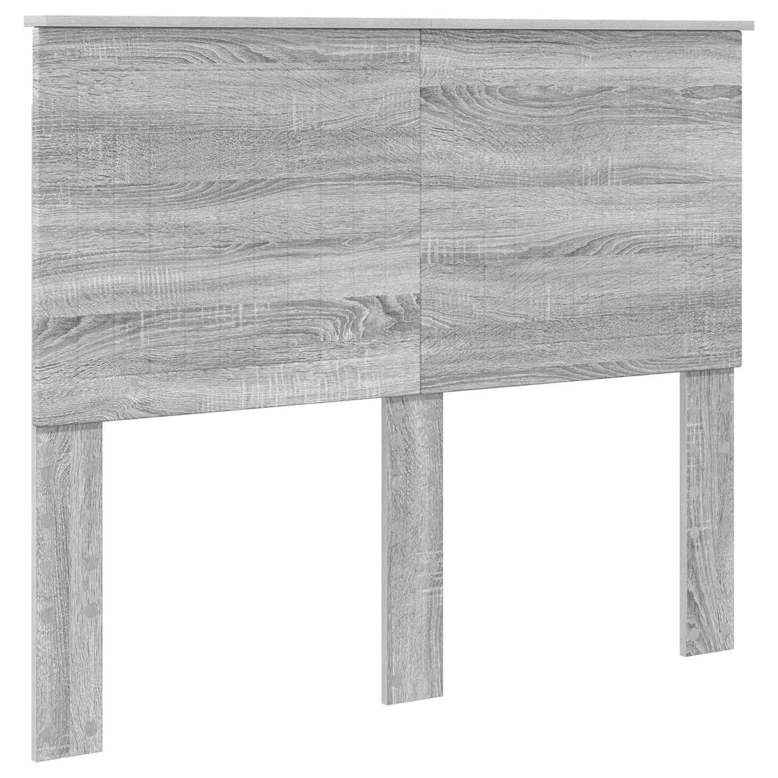 Uzglavlje s uzglavljem Siva Sonoma 120 cm Konstruirano drvo
