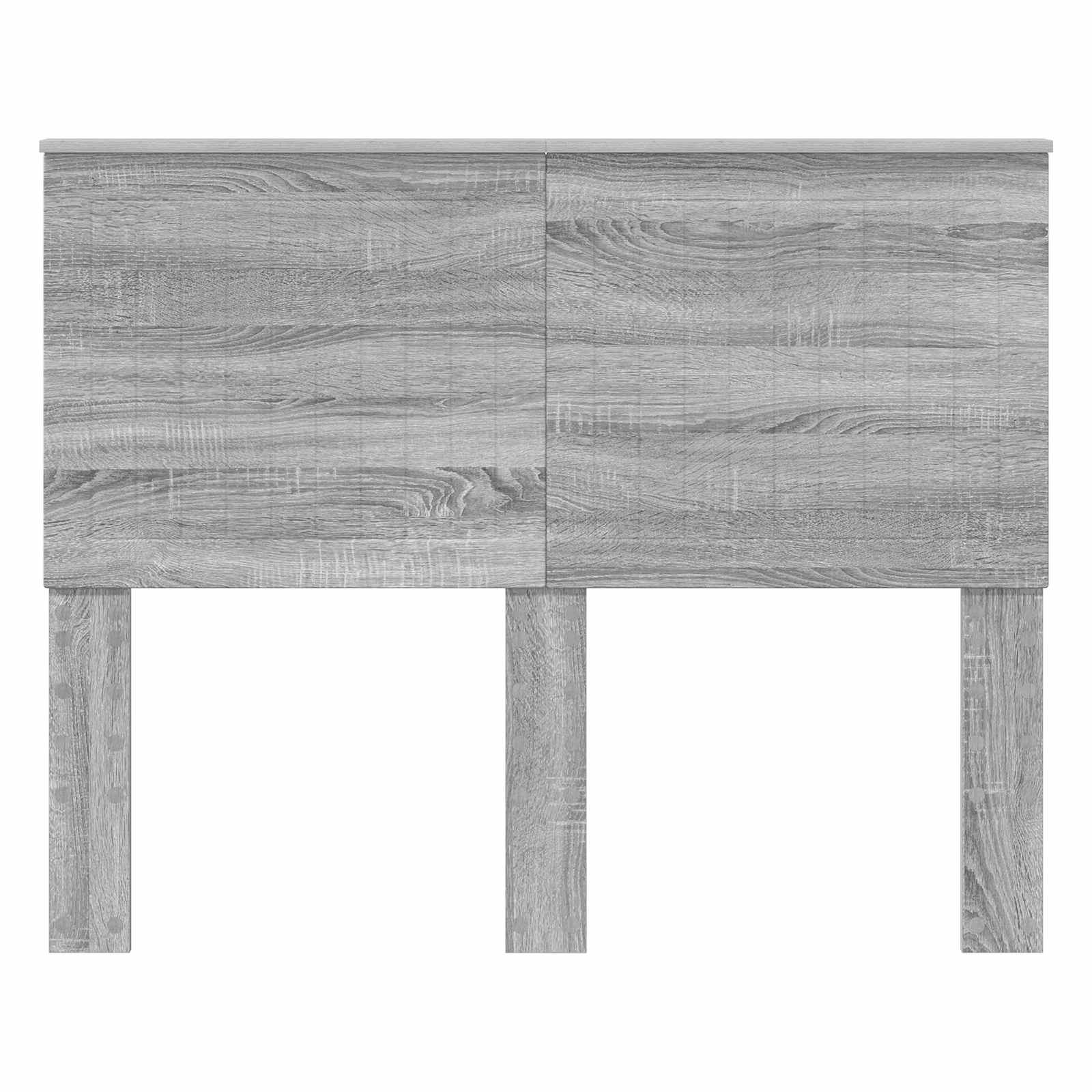 Uzglavlje s uzglavljem Siva Sonoma 120 cm Konstruirano drvo