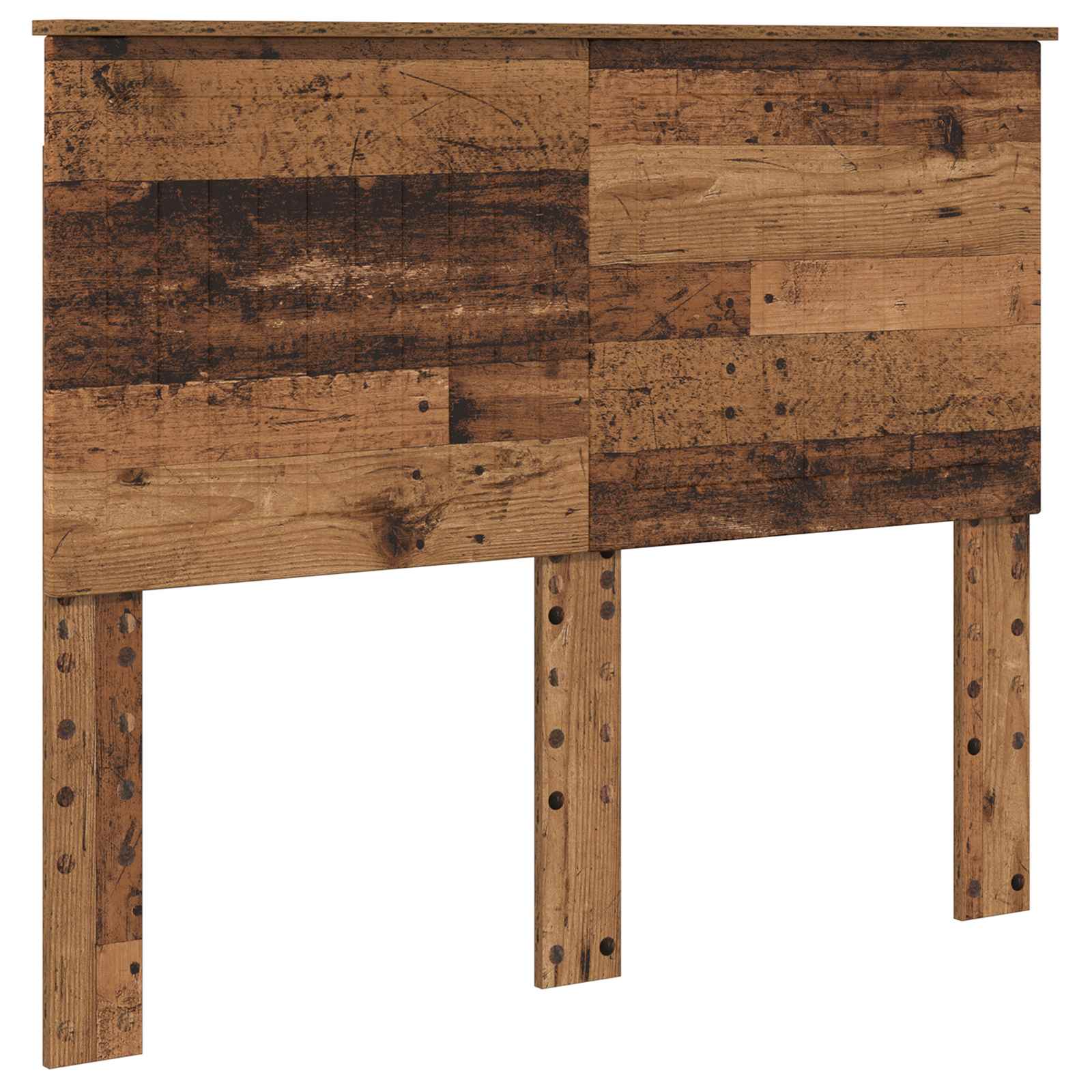 Uzglavlje s uzglavljem Staro drvo 120 cm Konstruirano drvo