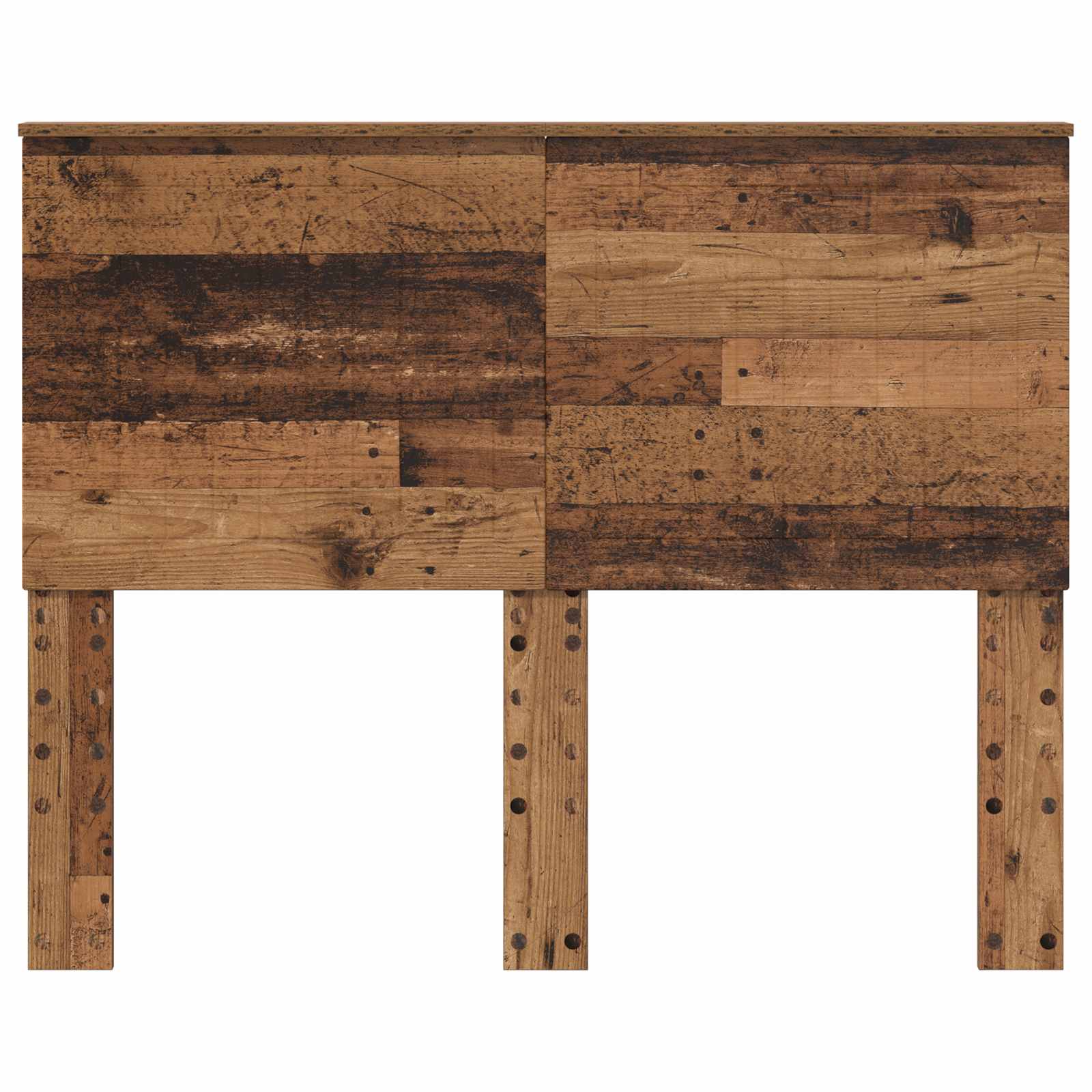 Uzglavlje s uzglavljem Staro drvo 120 cm Konstruirano drvo