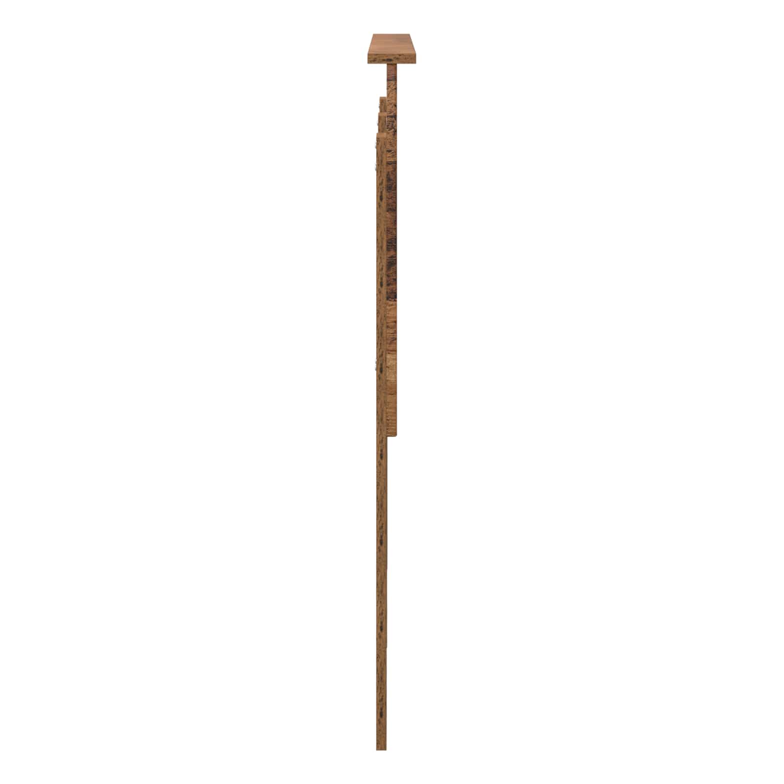 Uzglavlje s uzglavljem Staro drvo 120 cm Konstruirano drvo