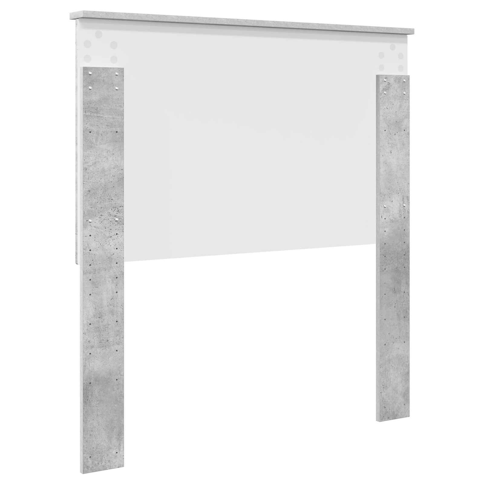 Uzglavlje s uzglavljem Betonski sivi 90 cm Konstruirano drvo