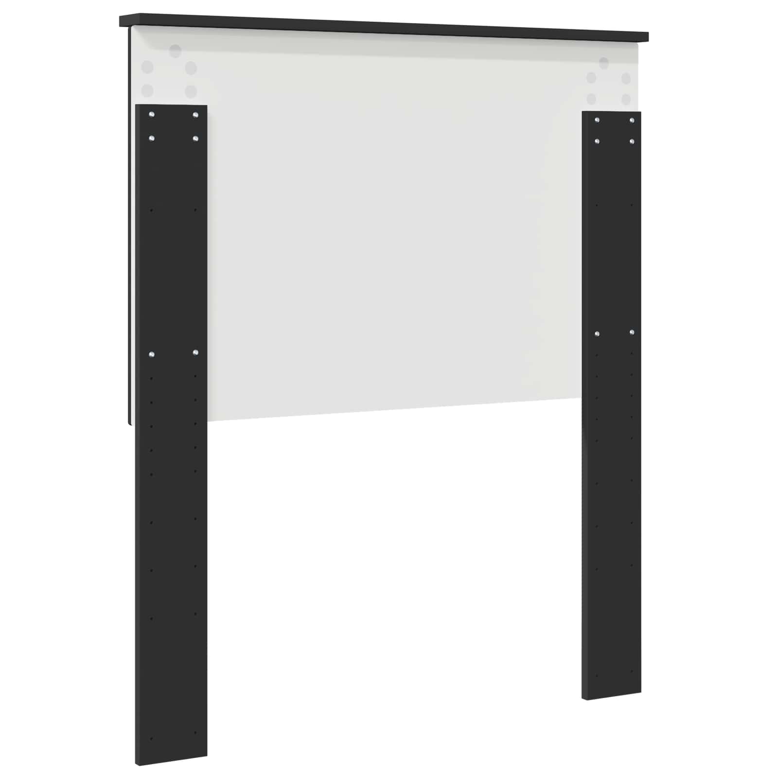 Uzglavlje s uzglavljem Crni hrast 80 cm Konstruirano drvo