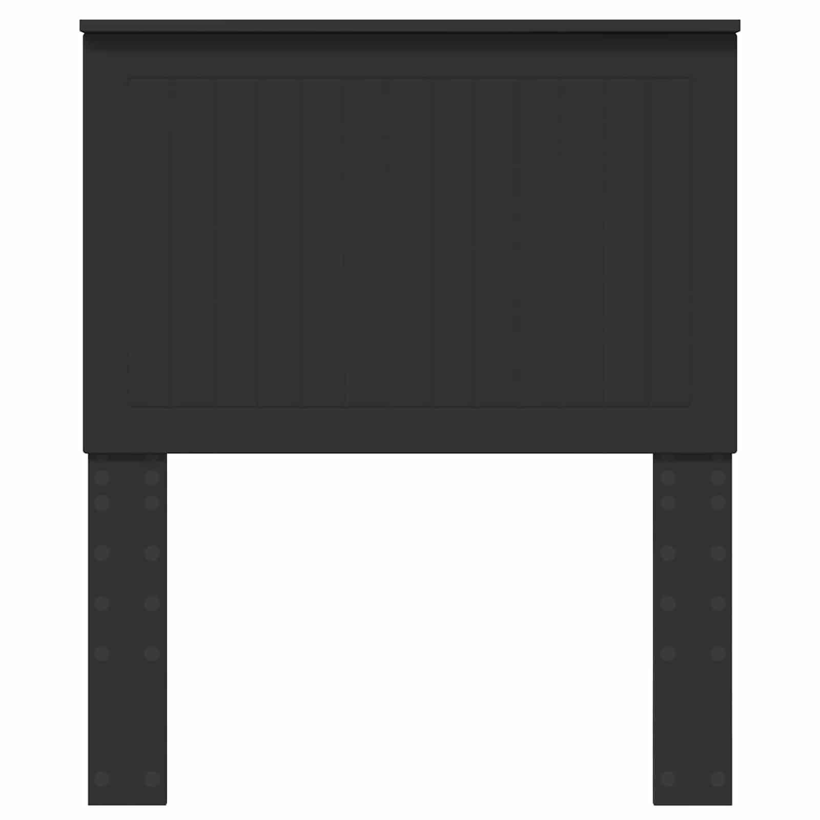 Uzglavlje s uzglavljem Crni hrast 80 cm Konstruirano drvo