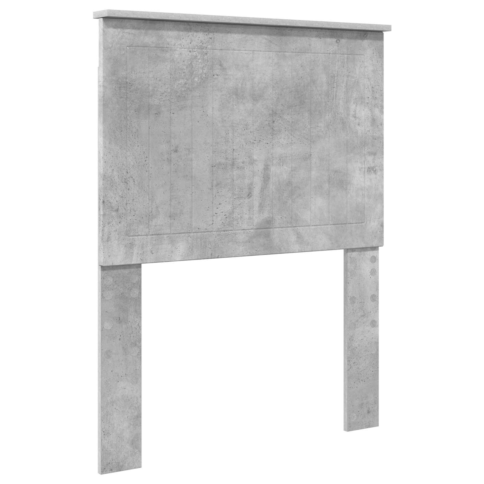 Uzglavlje s uzglavljem Betonski sivi 75 cm Konstruirano drvo