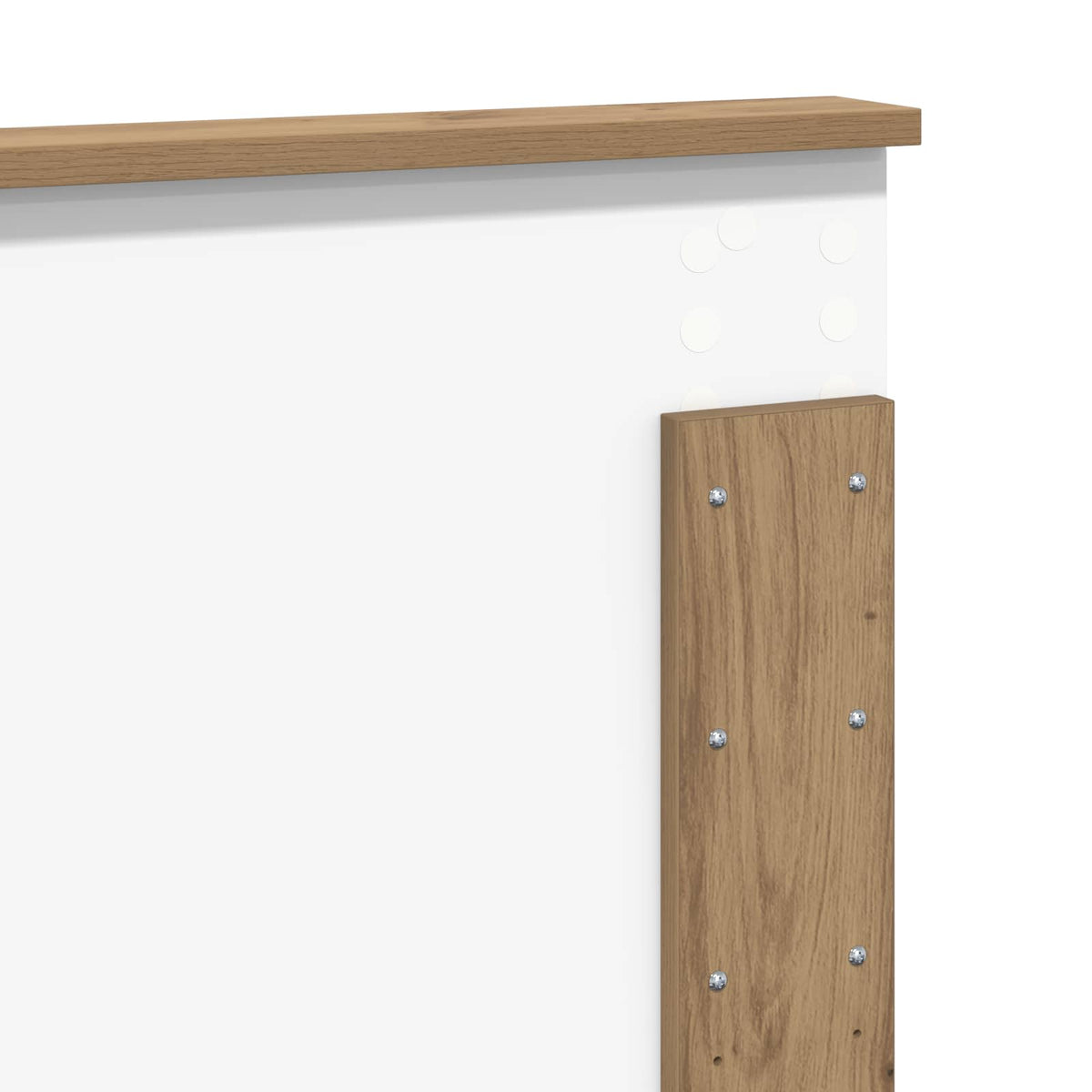 Uzglavlje Umjetnički hrast Konstruirano drvo Smeđa 90 cm