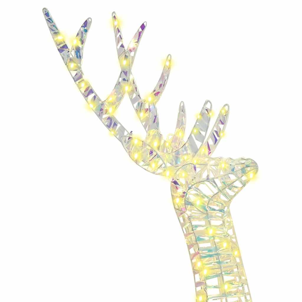 3D Ruzvelt 140 LED lampica Topla bijela 128 cm PET
