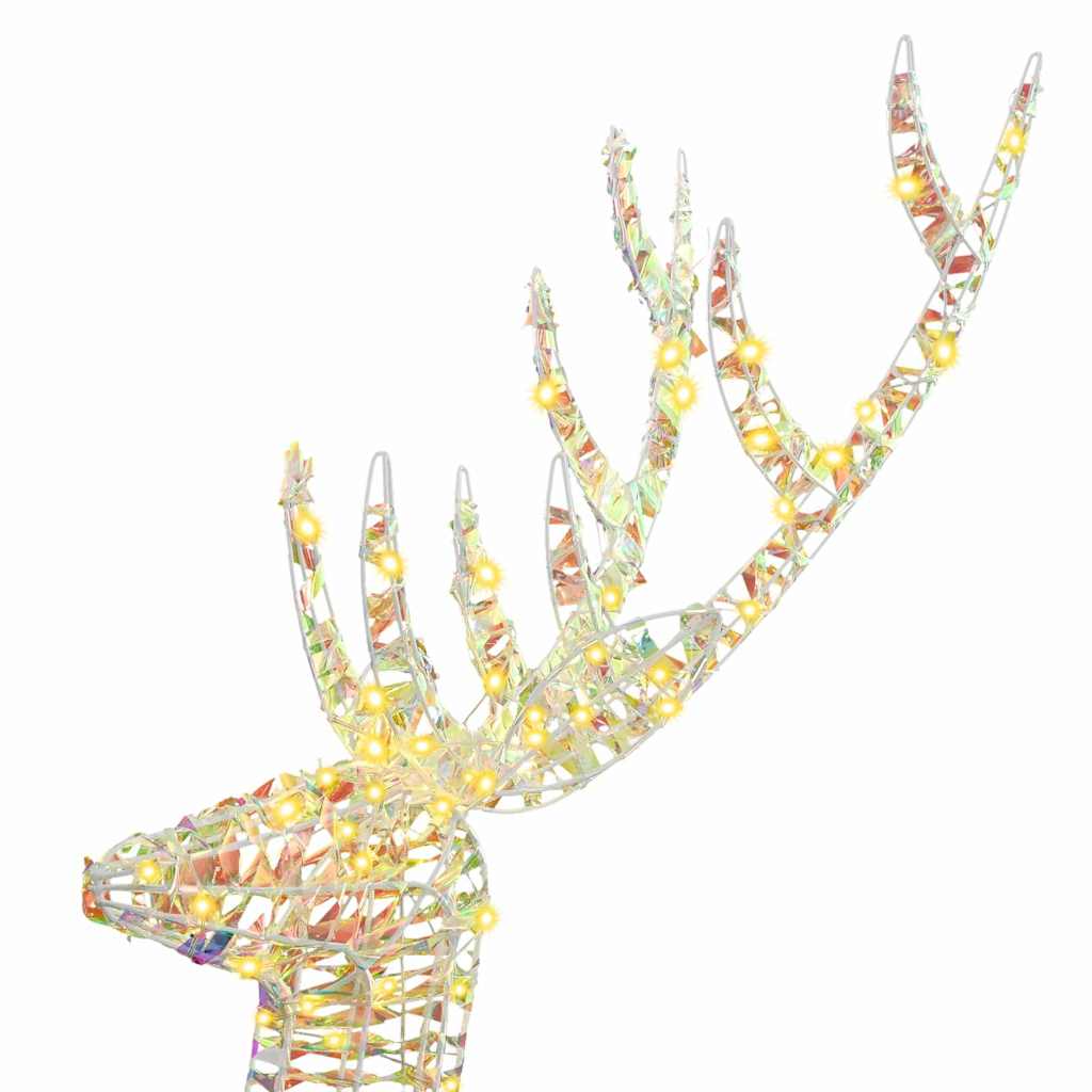 3D Ruzvelt 250 LED lampica Topla bijela 96 x 40 x 180 cm PET