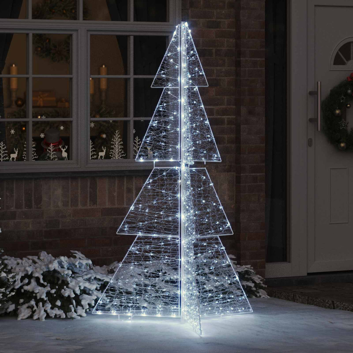 Božićno drvce s 100 LED svjetlima Akril