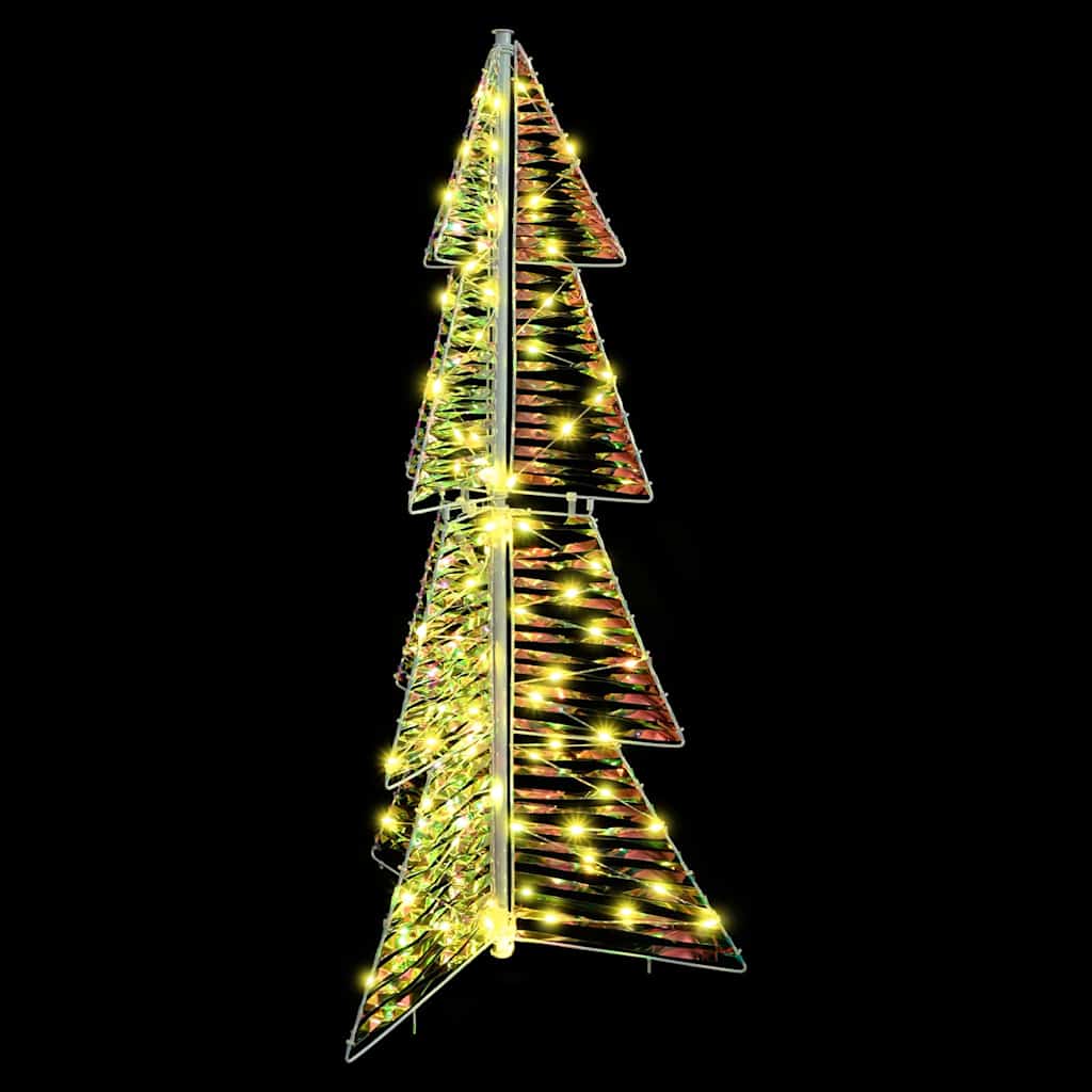 Božićno drvce s 100 LED svjetlima Topla bijela 120 cm PET