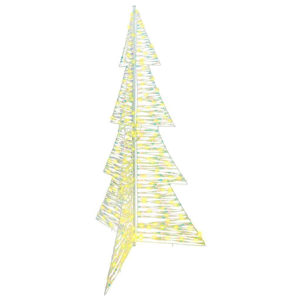 Božićno drvce s 240 LED svjetlima Topla bijela 180 cm PET